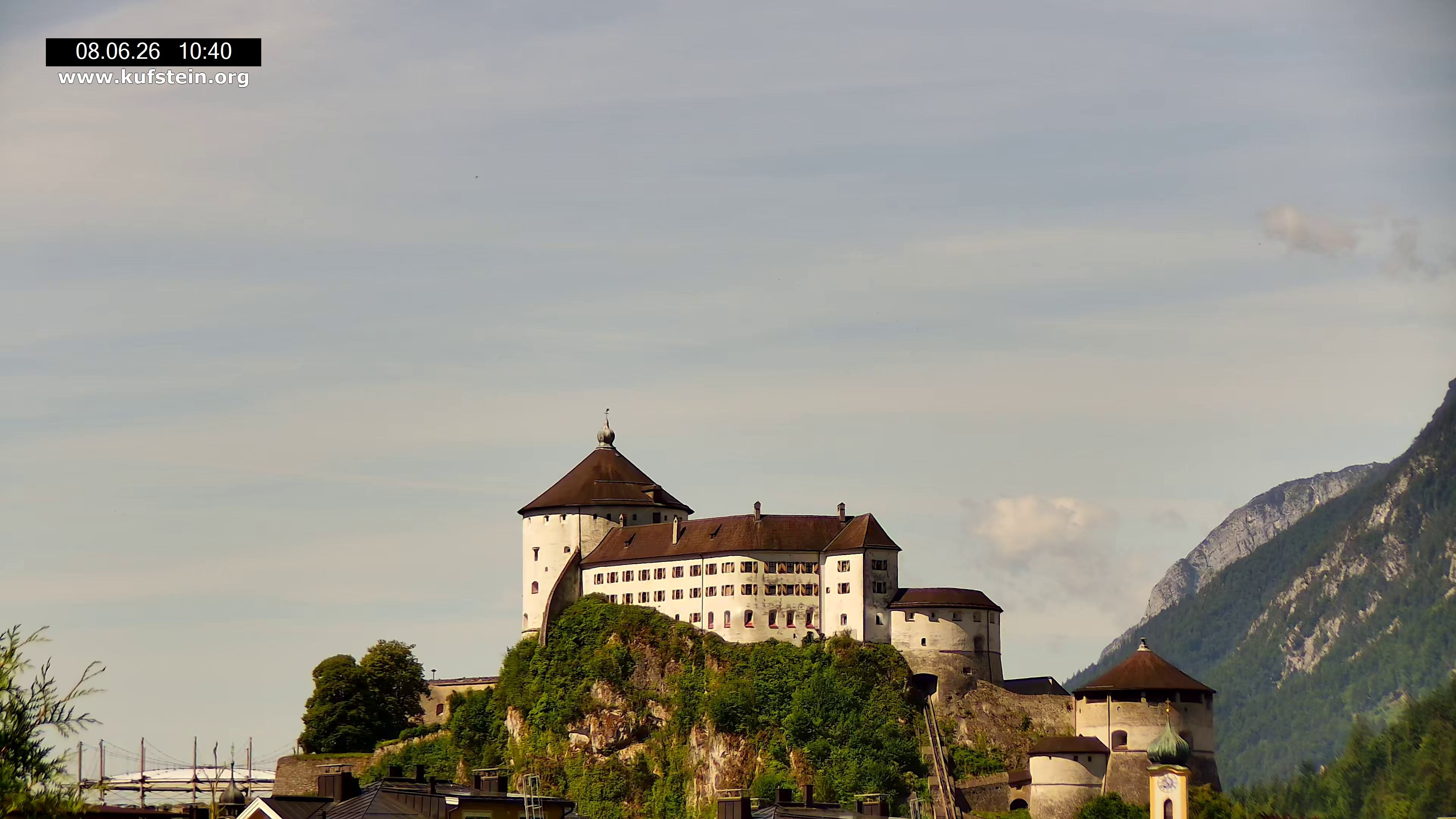 Archiv Foto Webcam Festung Kufstein