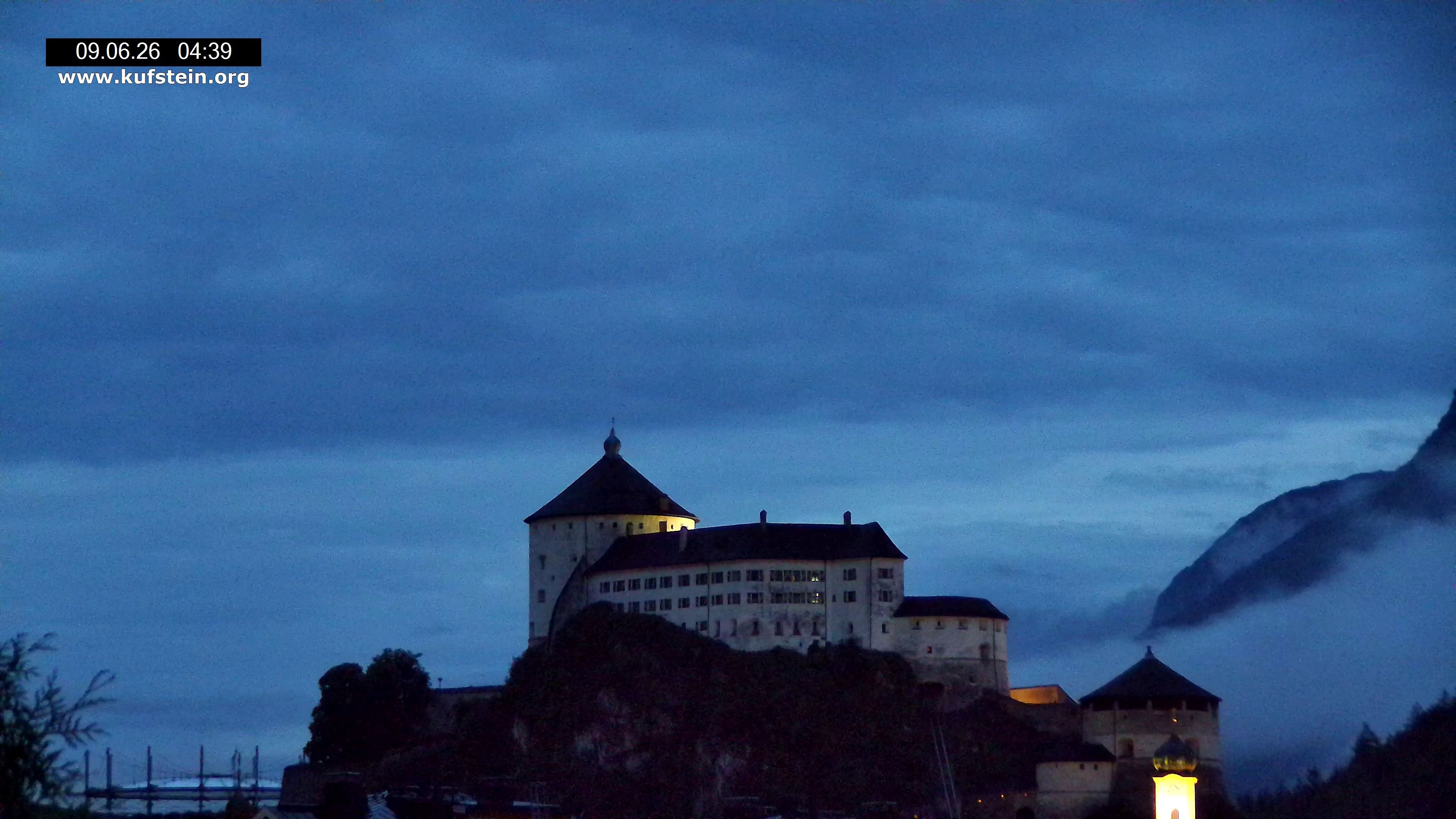 Archiv Foto Webcam Festung Kufstein