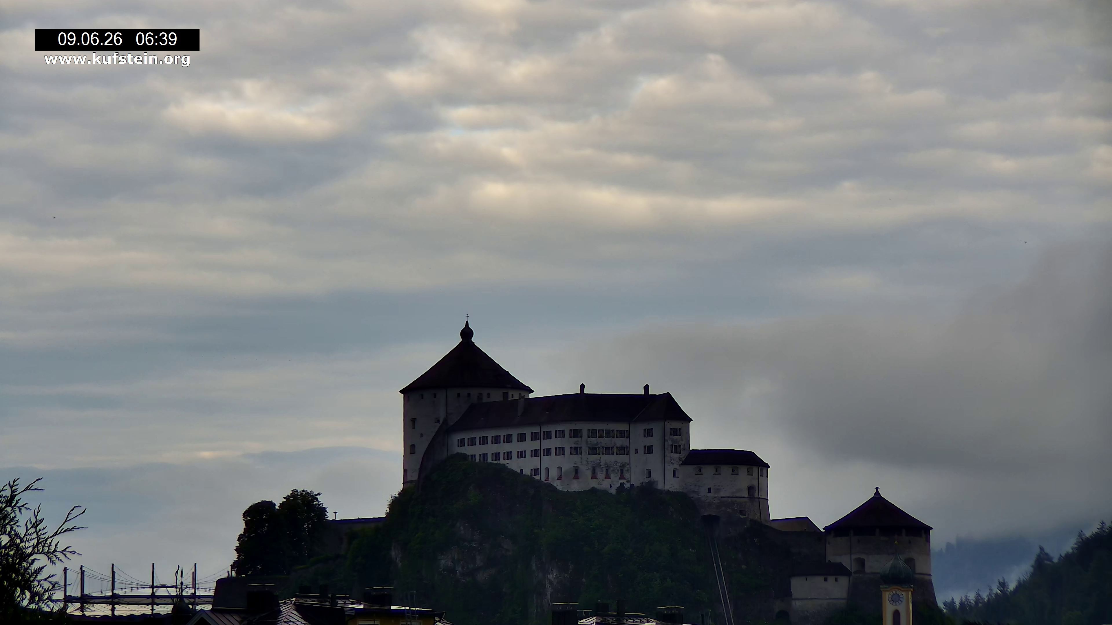Archiv Foto Webcam Festung Kufstein