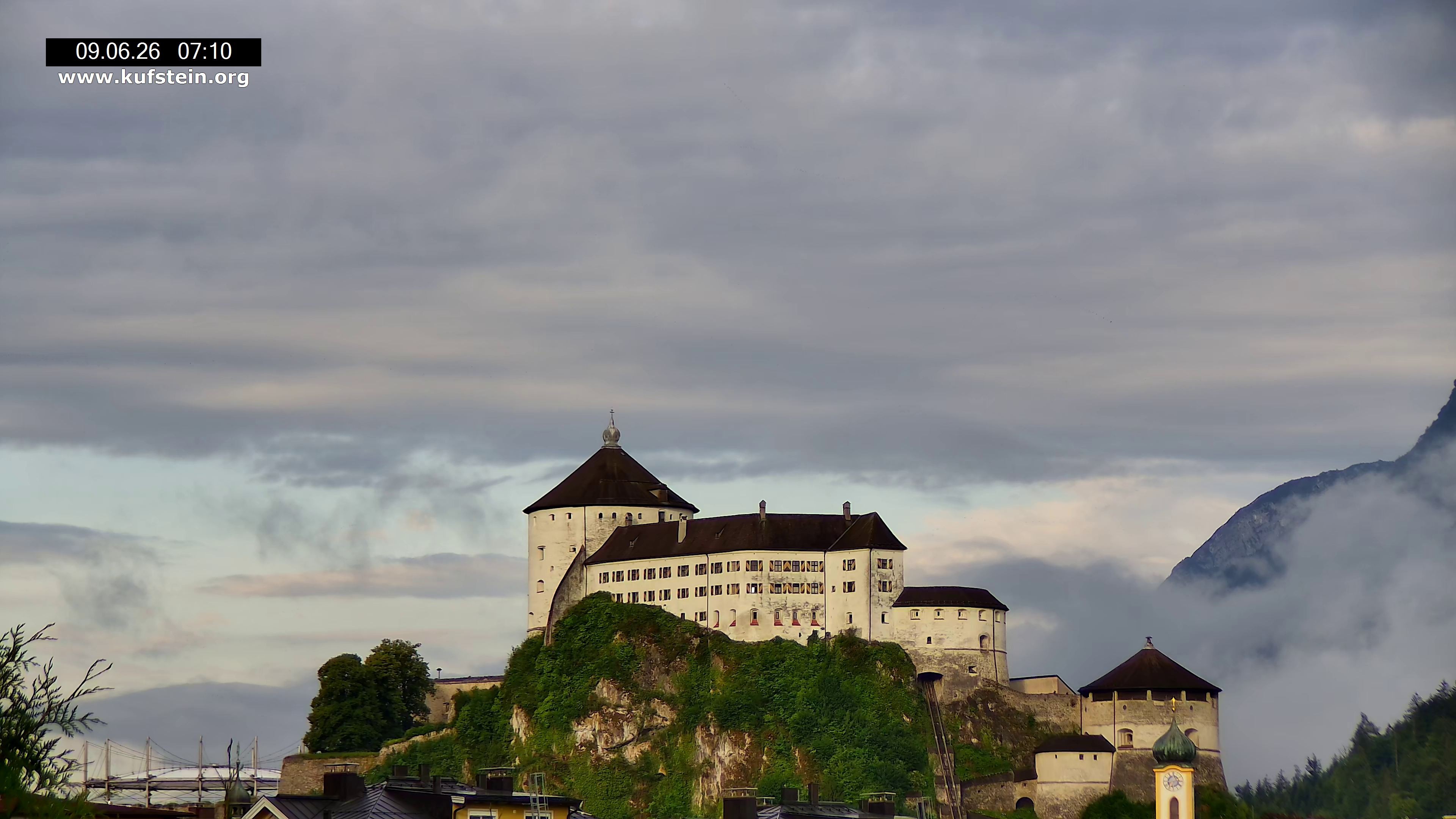 Archiv Foto Webcam Festung Kufstein