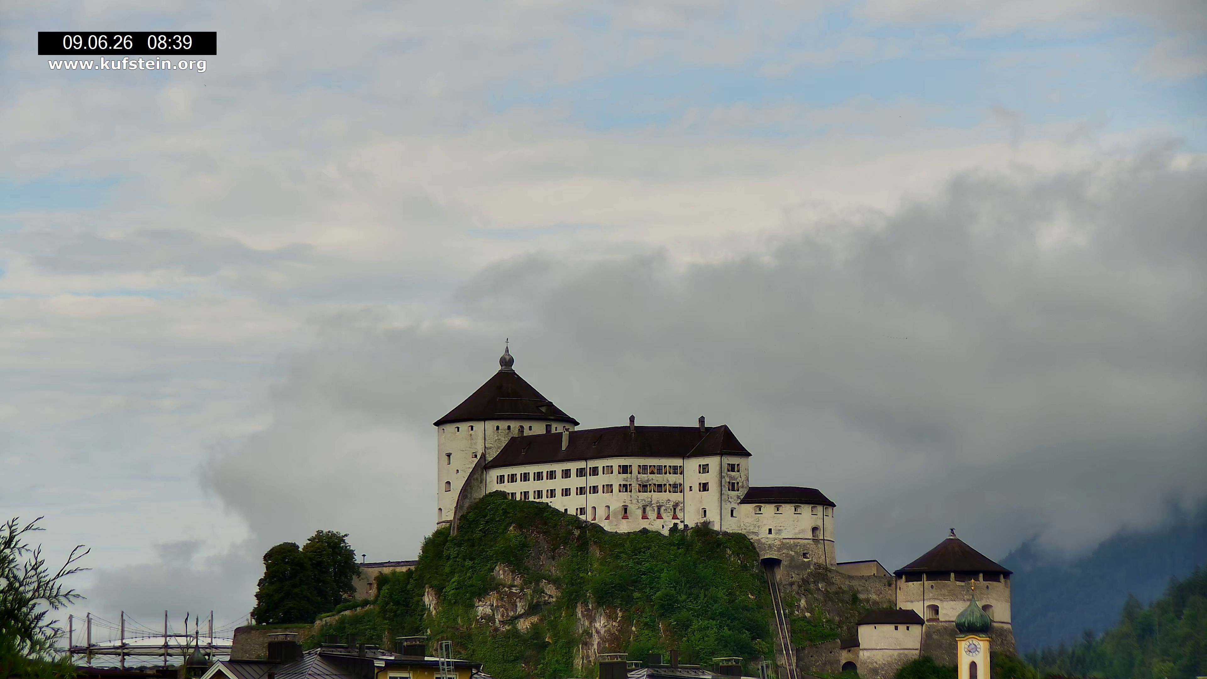 Archiv Foto Webcam Festung Kufstein