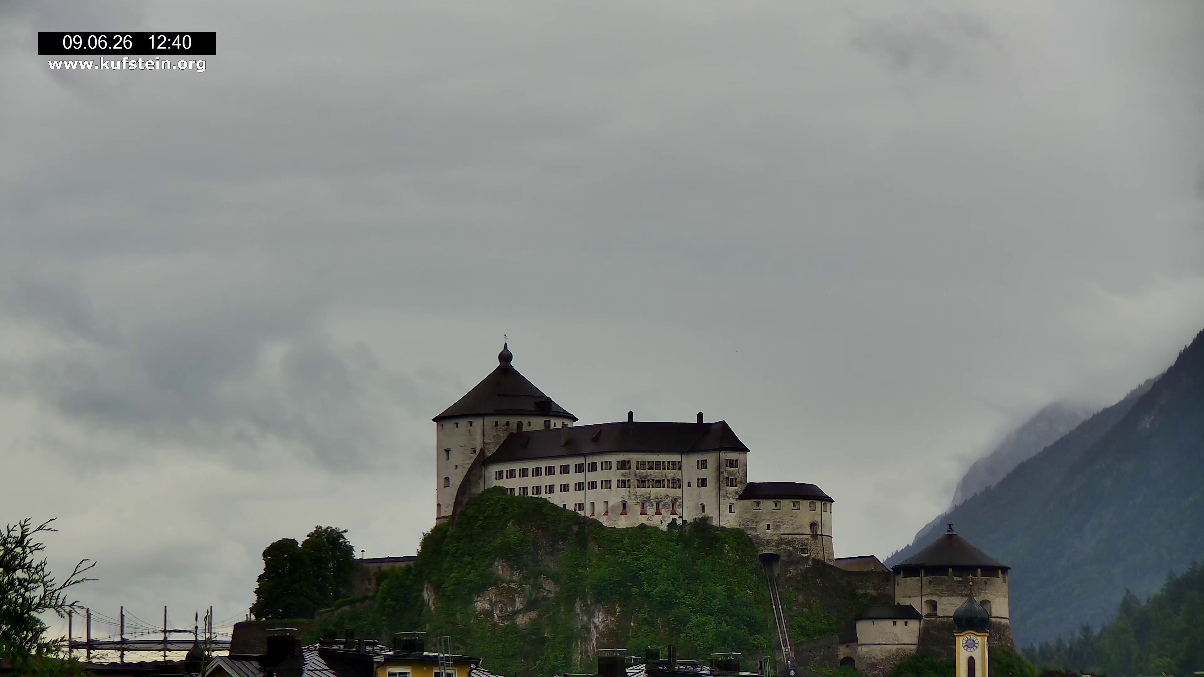 Archiv Foto Webcam Festung Kufstein