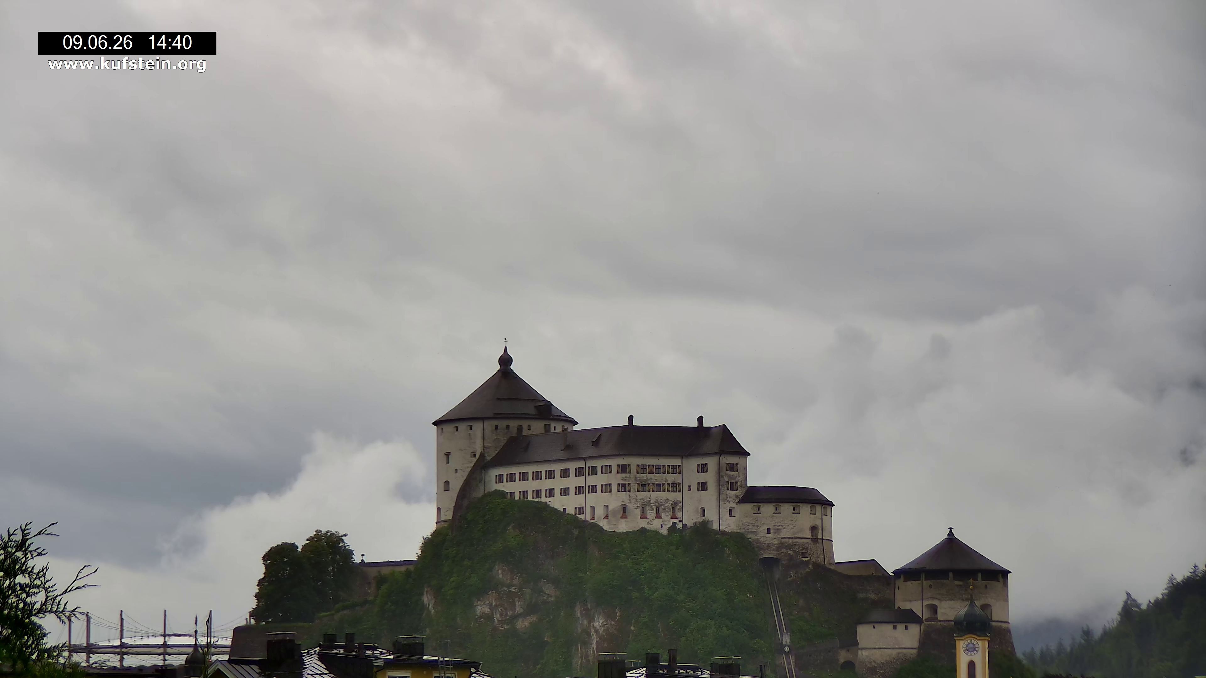 Archiv Foto Webcam Festung Kufstein