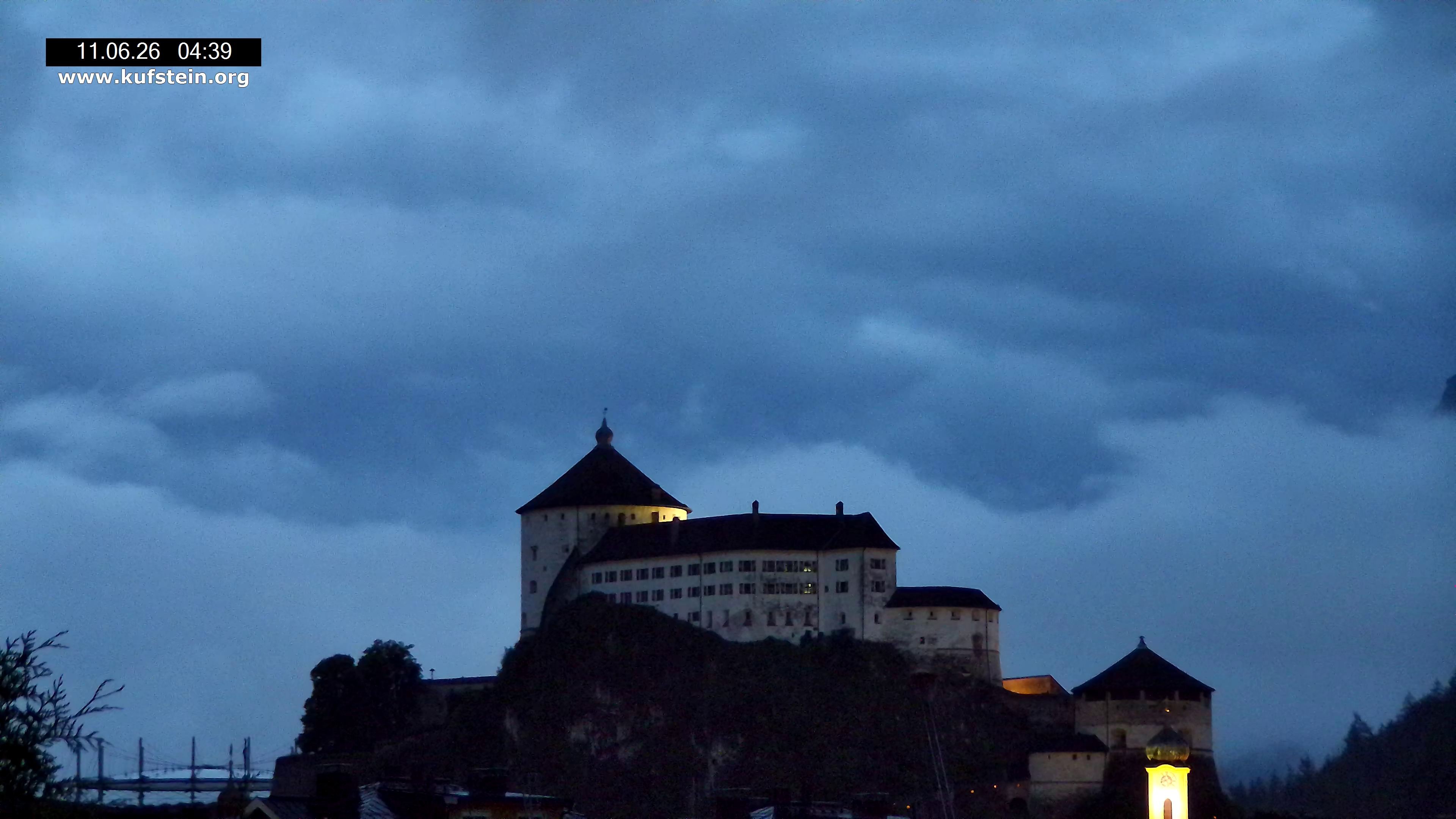 Archived image Webcam Kufstein Fortress