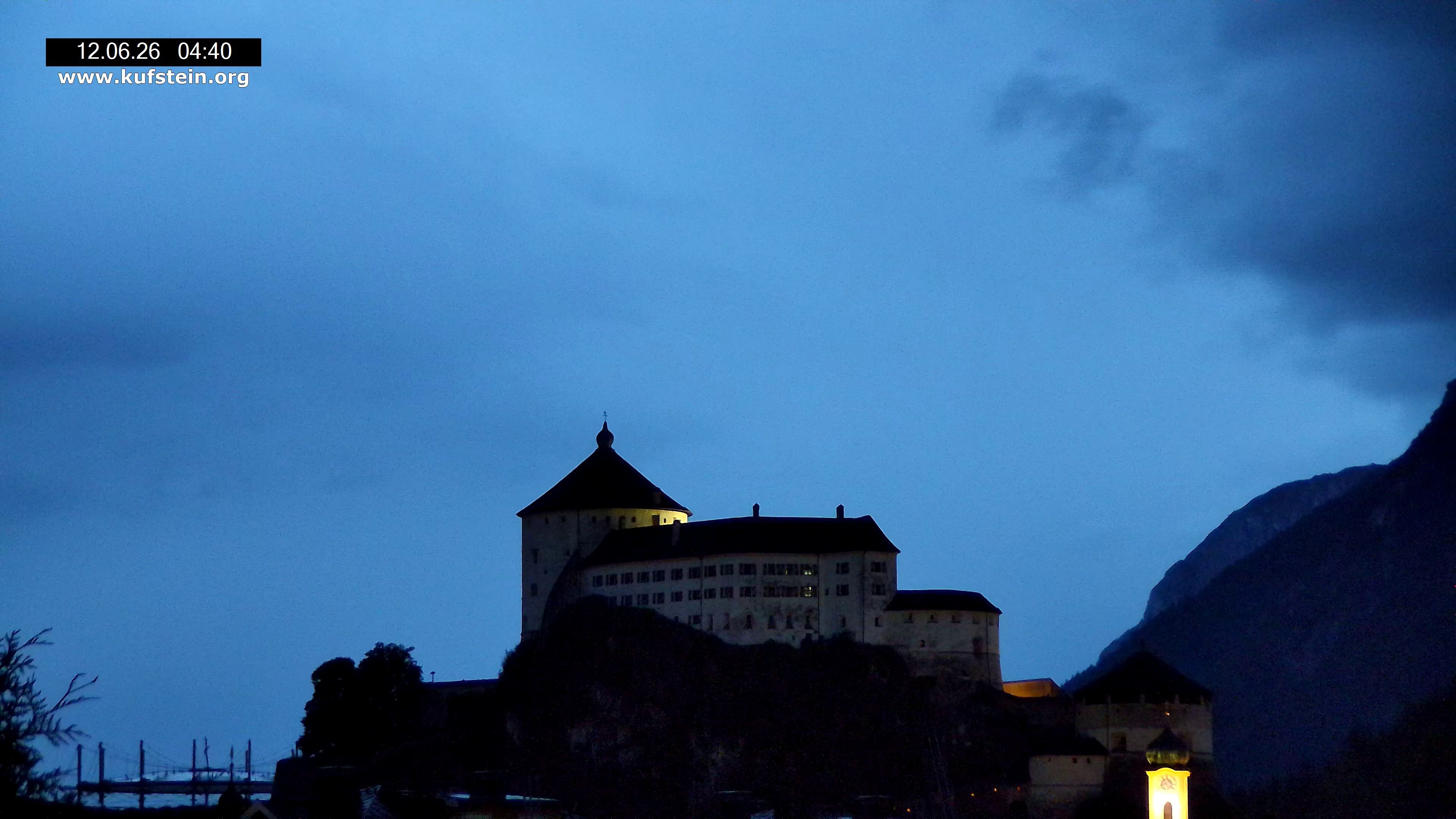 Archiv Foto Webcam Festung Kufstein