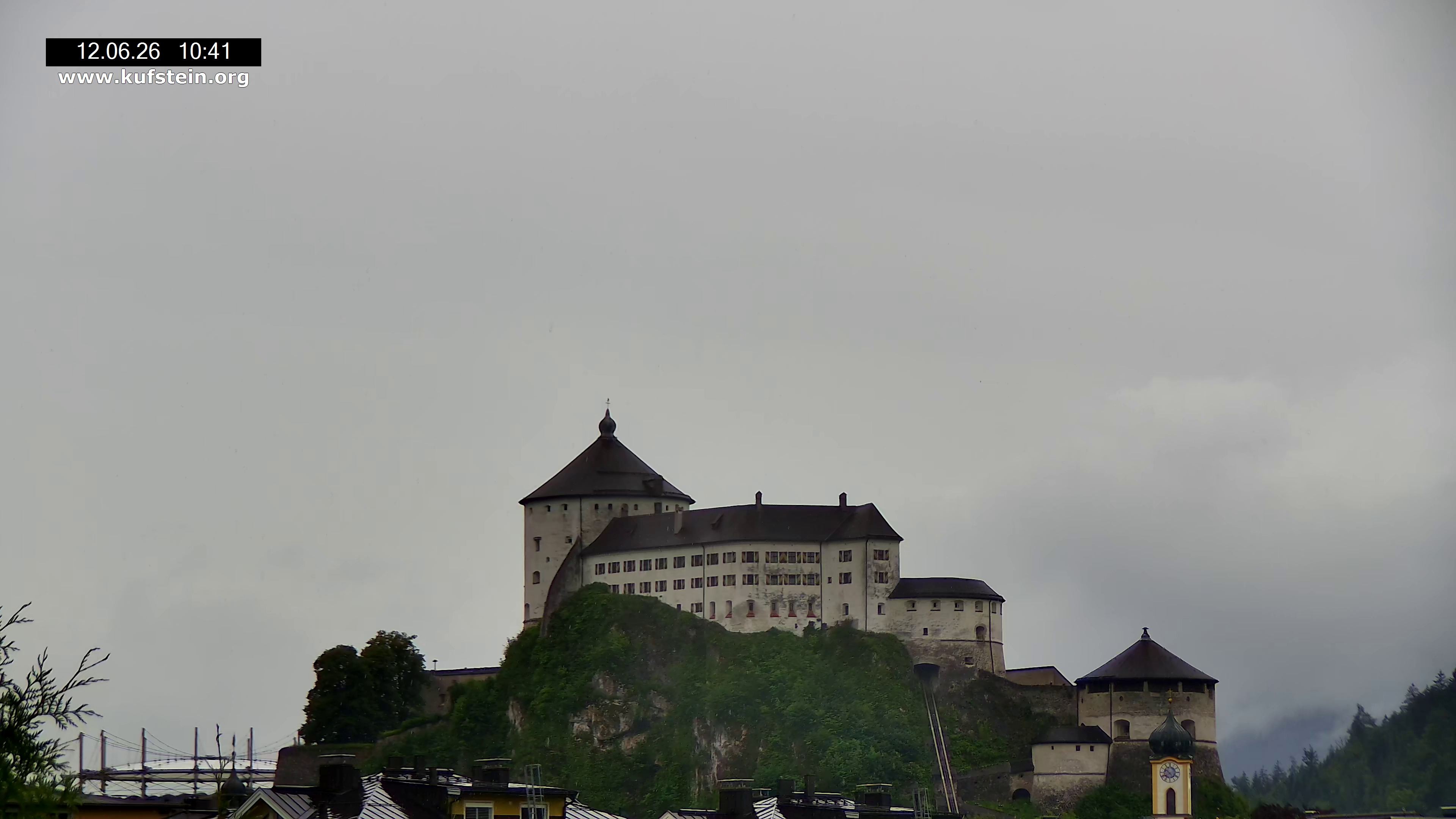Archived image Webcam Kufstein Fortress