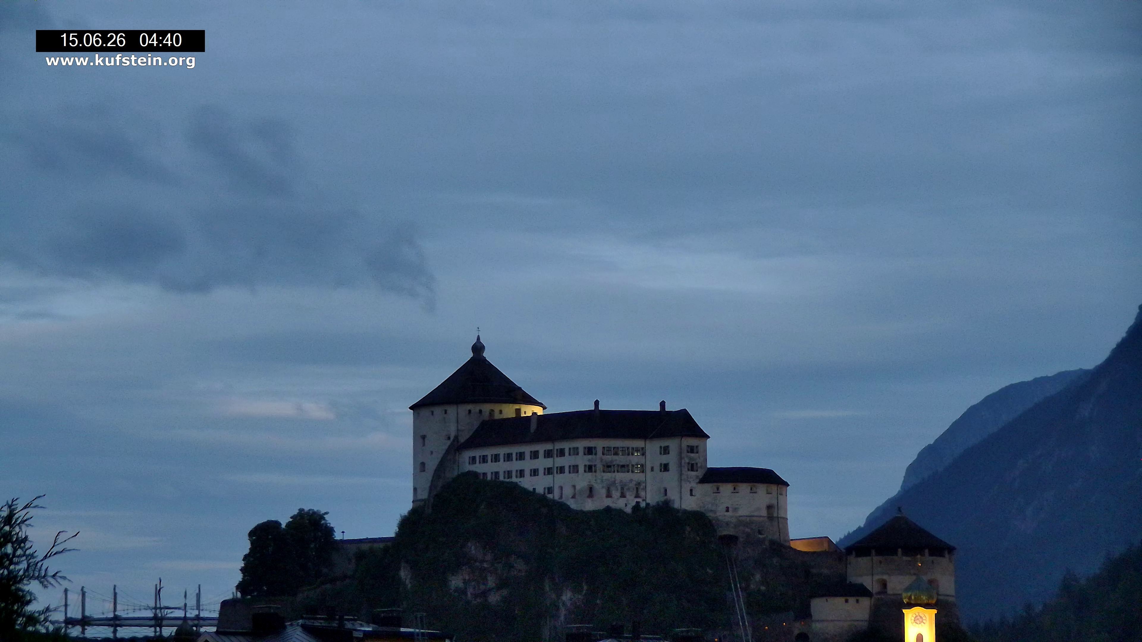 Archived image Webcam Kufstein Fortress