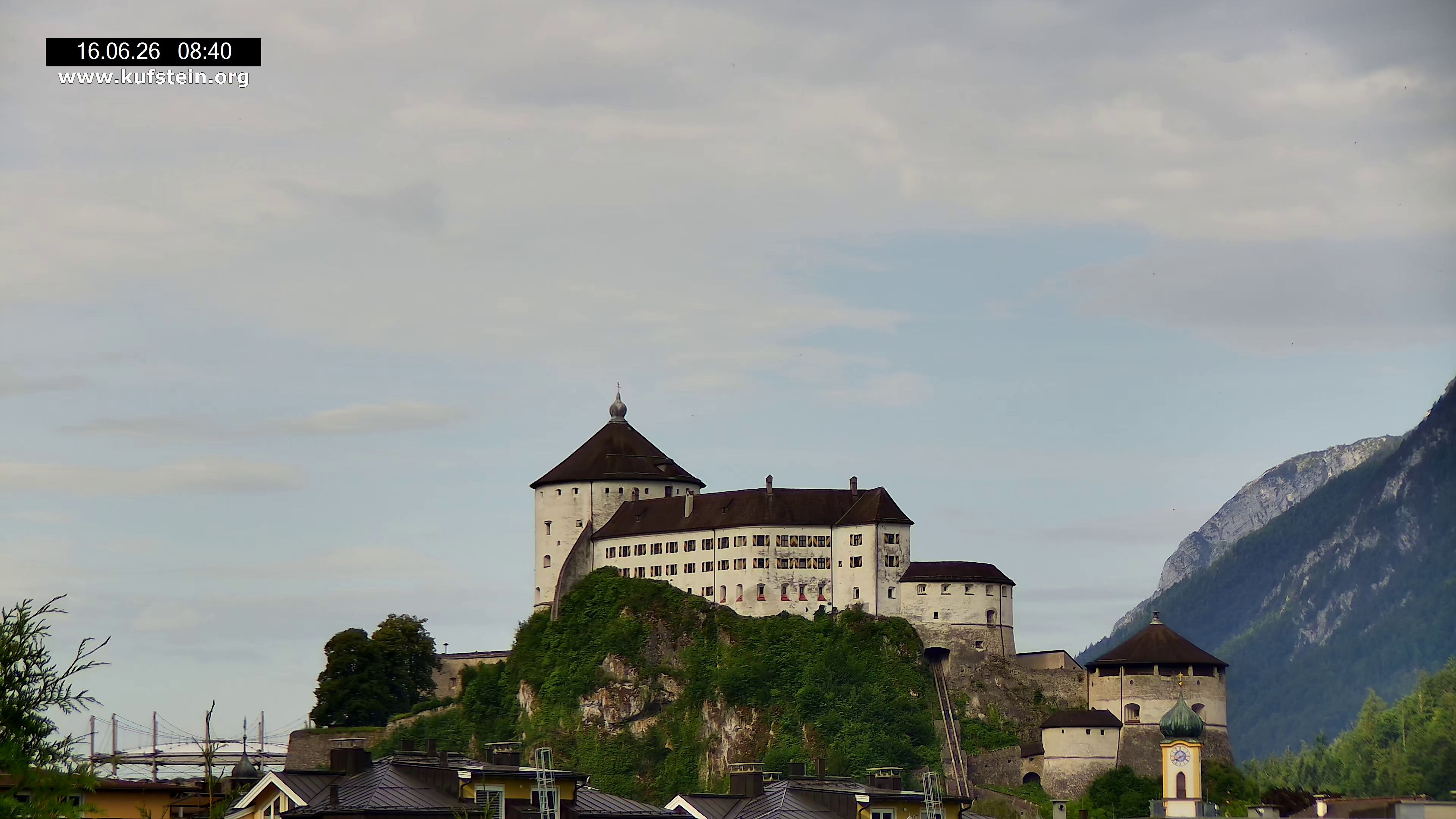 Archiv Foto Webcam Festung Kufstein