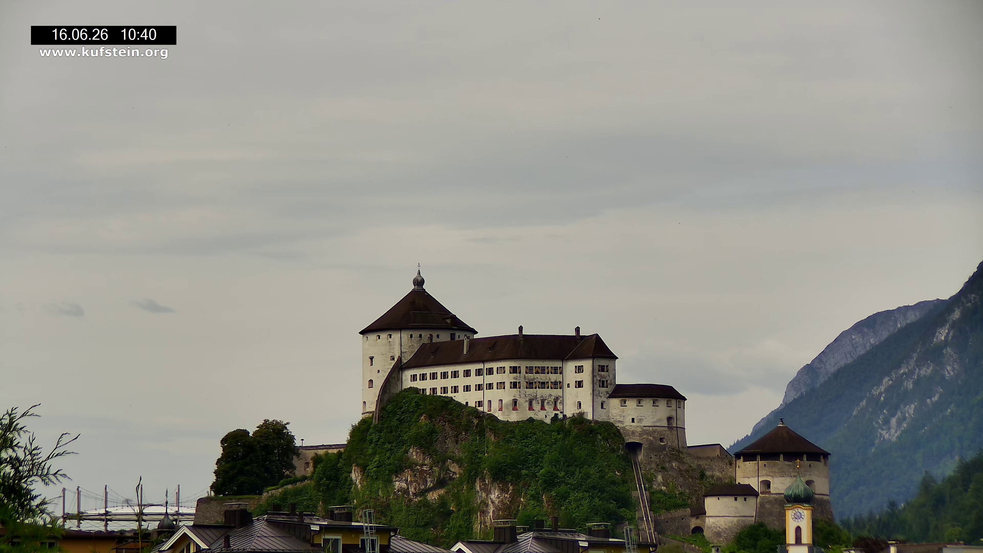 Archiv Foto Webcam Festung Kufstein