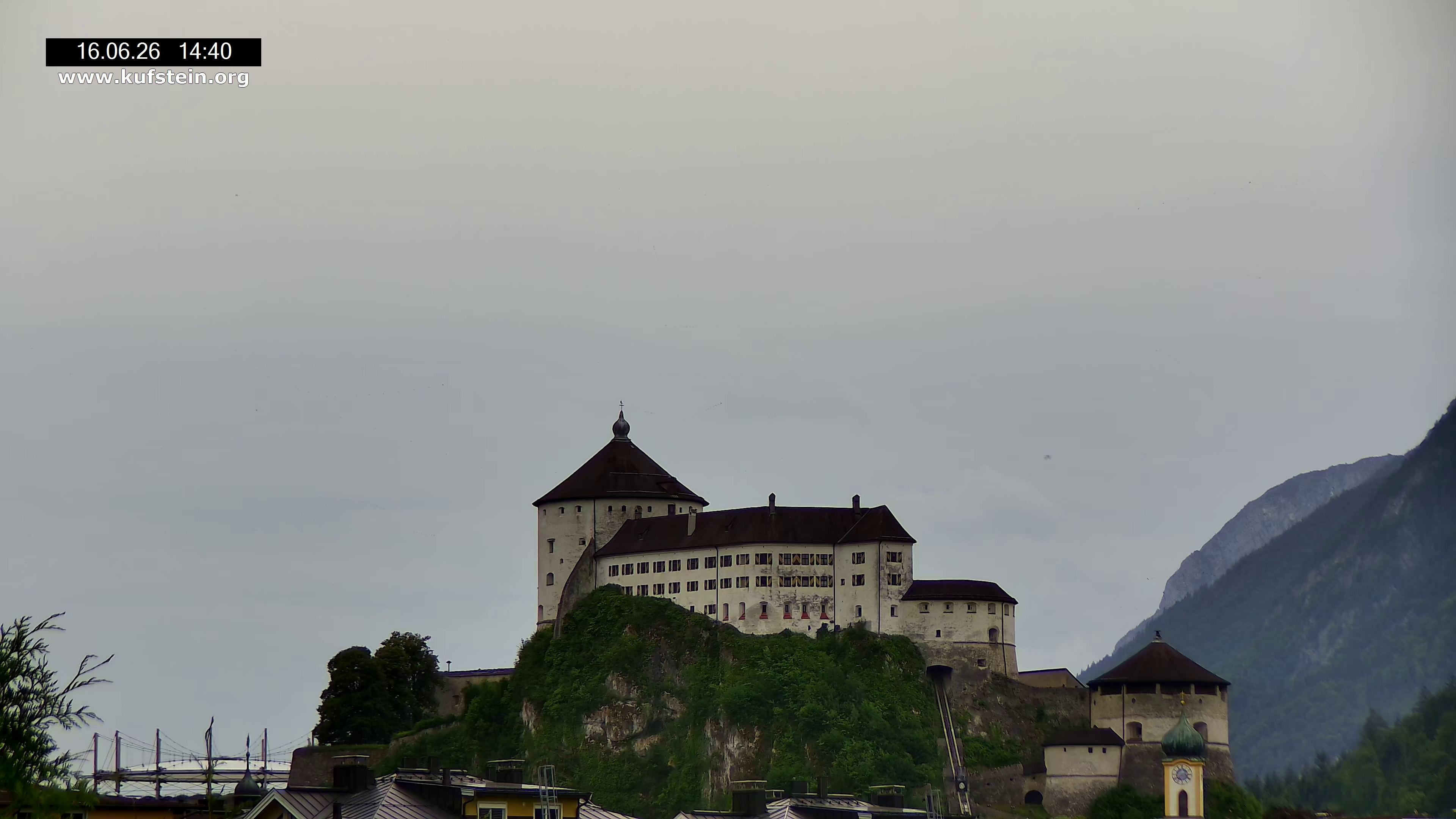 Archiv Foto Webcam Festung Kufstein