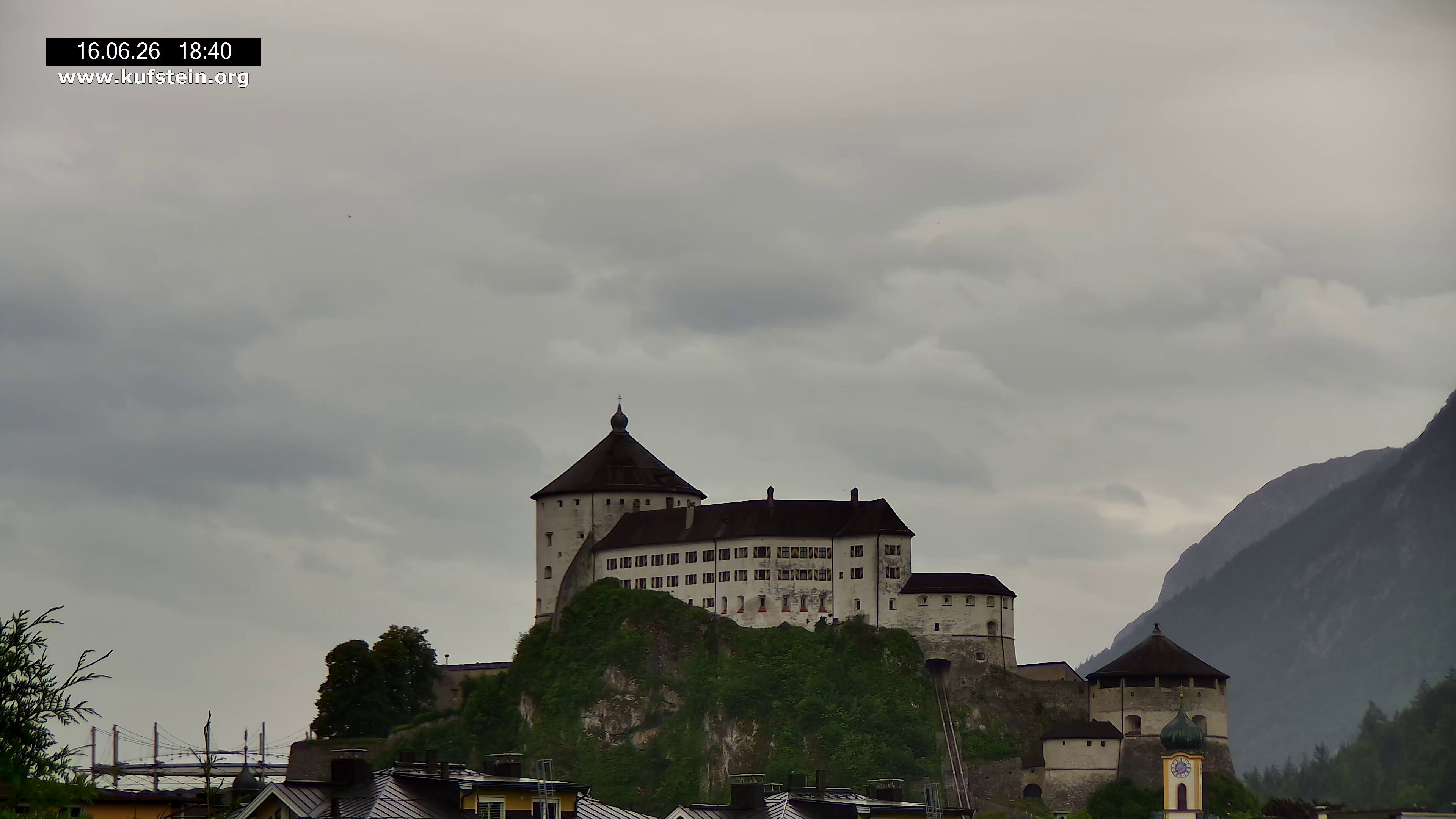 Archiv Foto Webcam Festung Kufstein