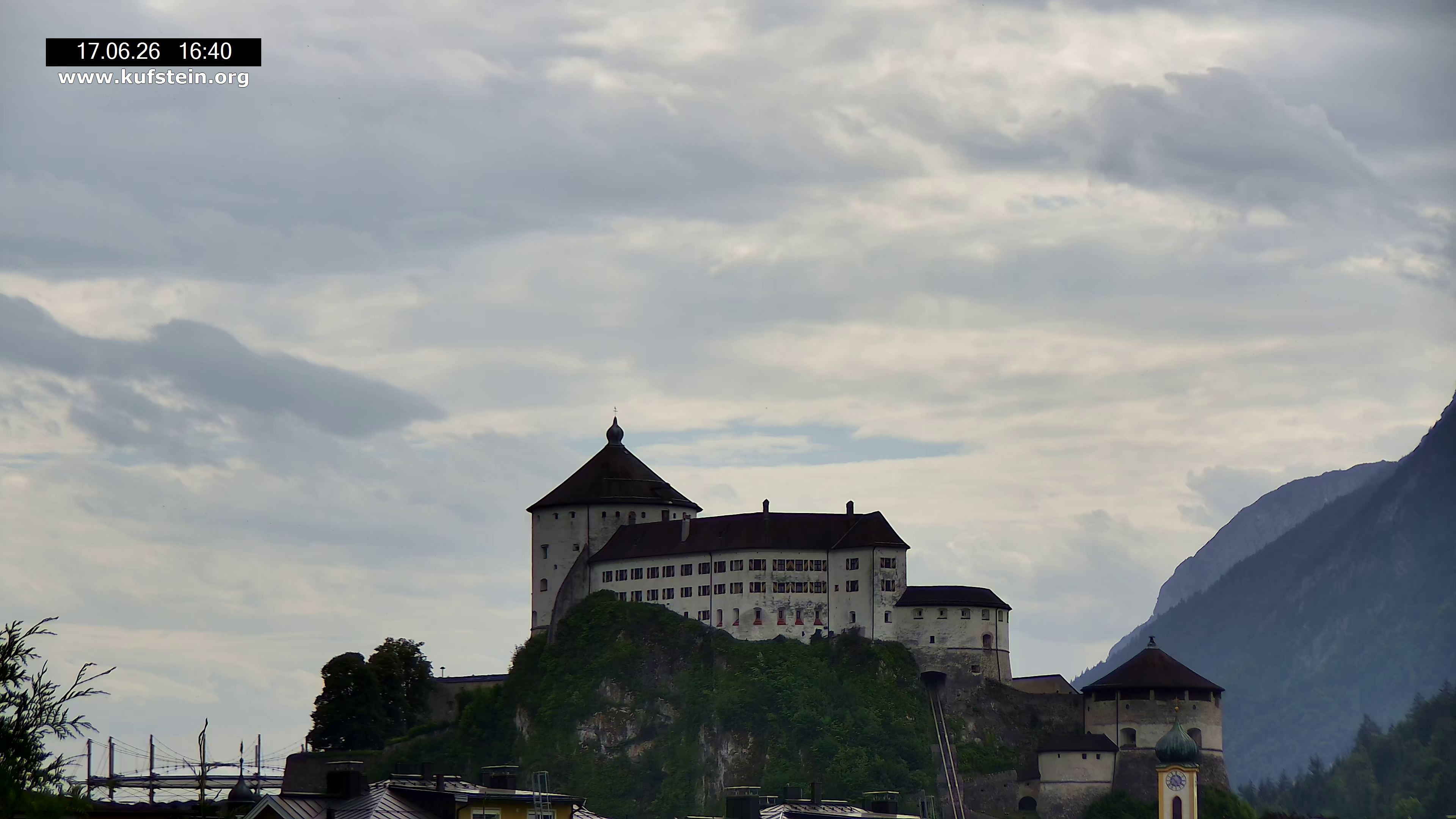 Archiv Foto Webcam Festung Kufstein