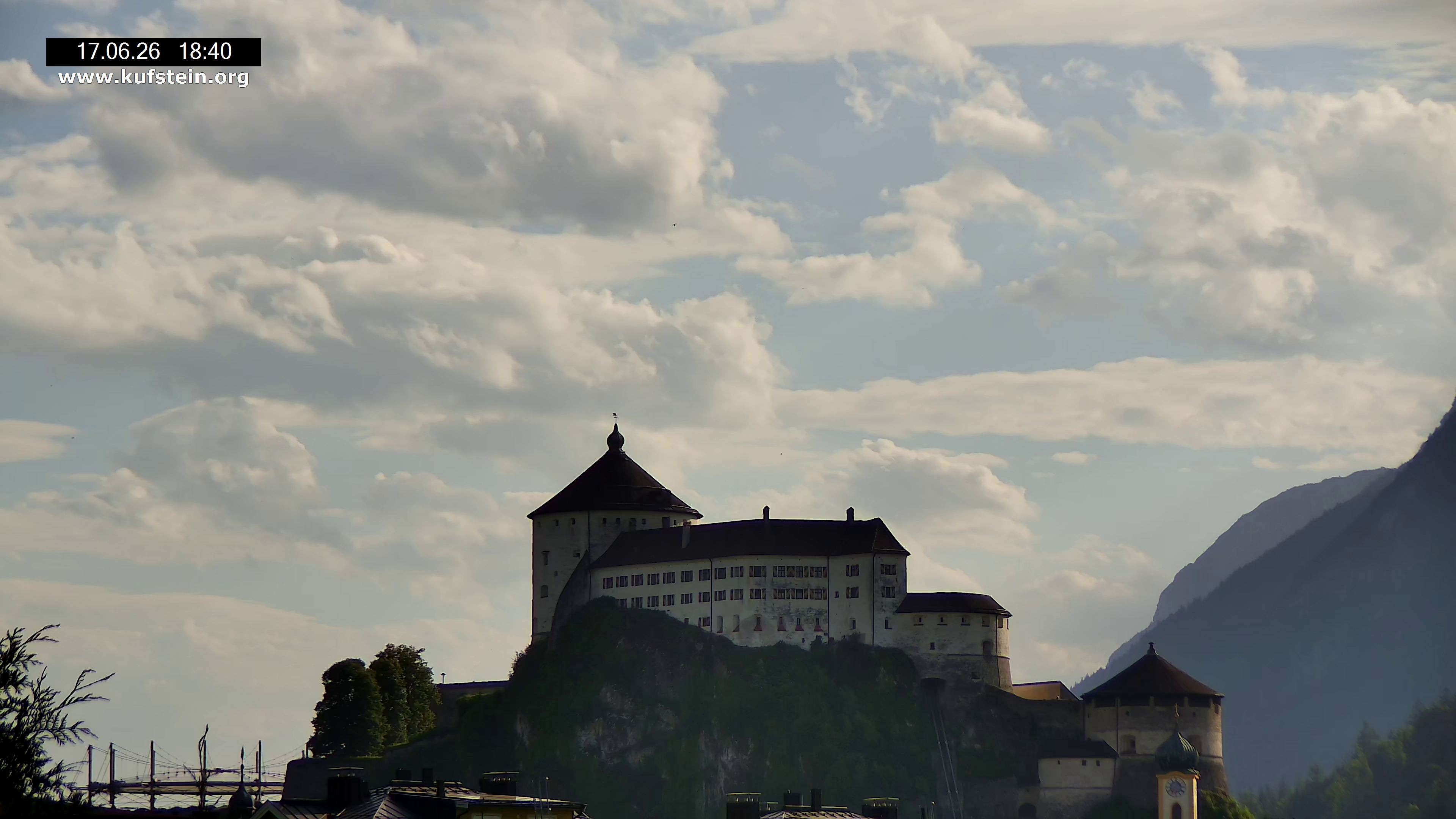 Archiv Foto Webcam Festung Kufstein