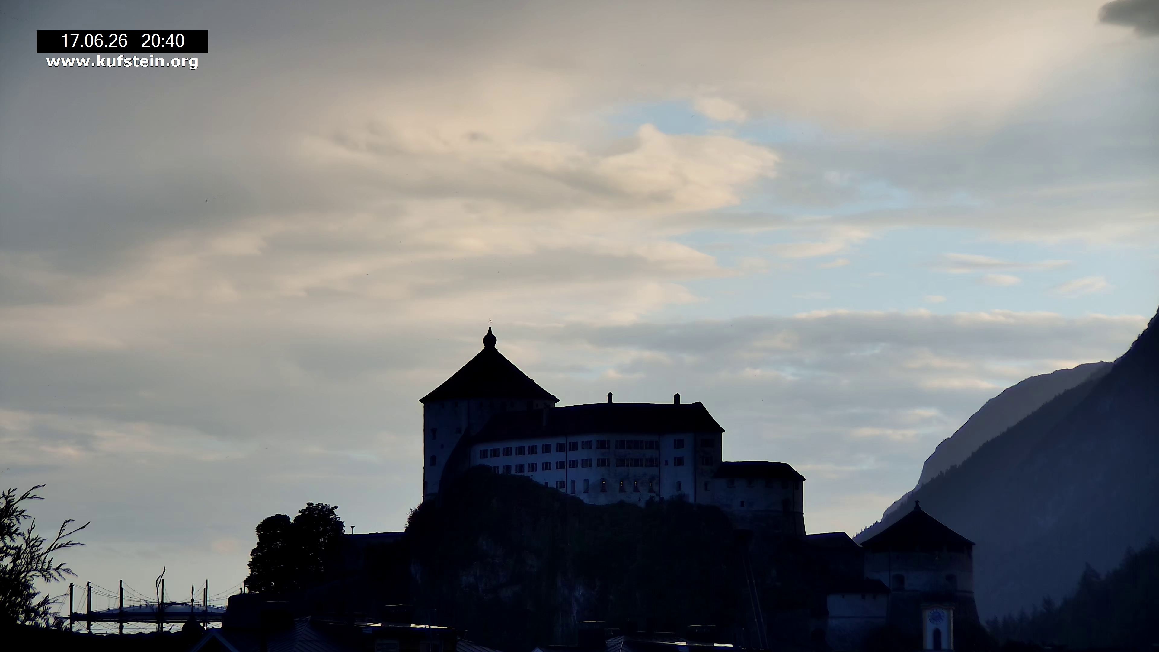 Archiv Foto Webcam Festung Kufstein
