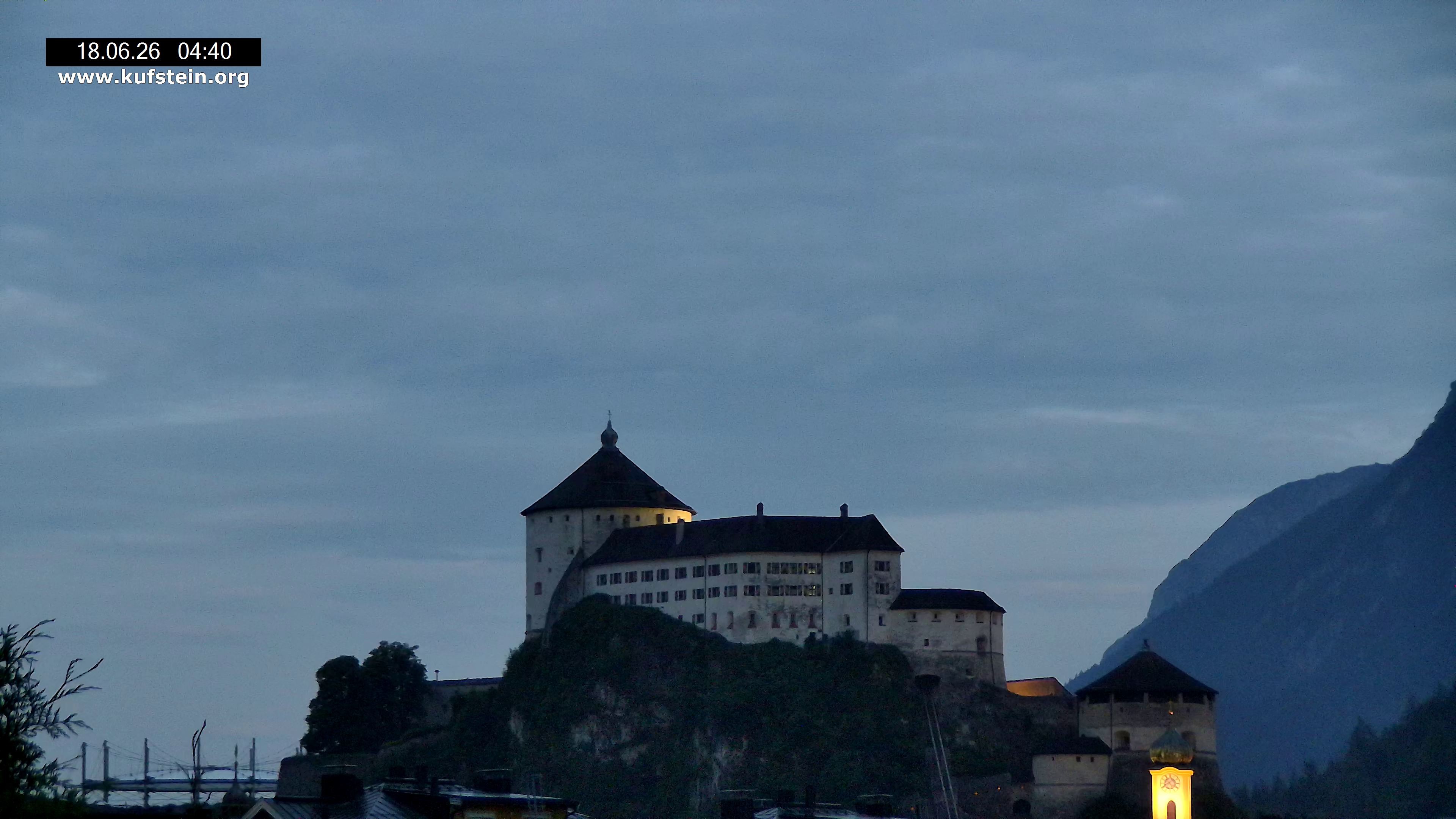 Archiv Foto Webcam Festung Kufstein