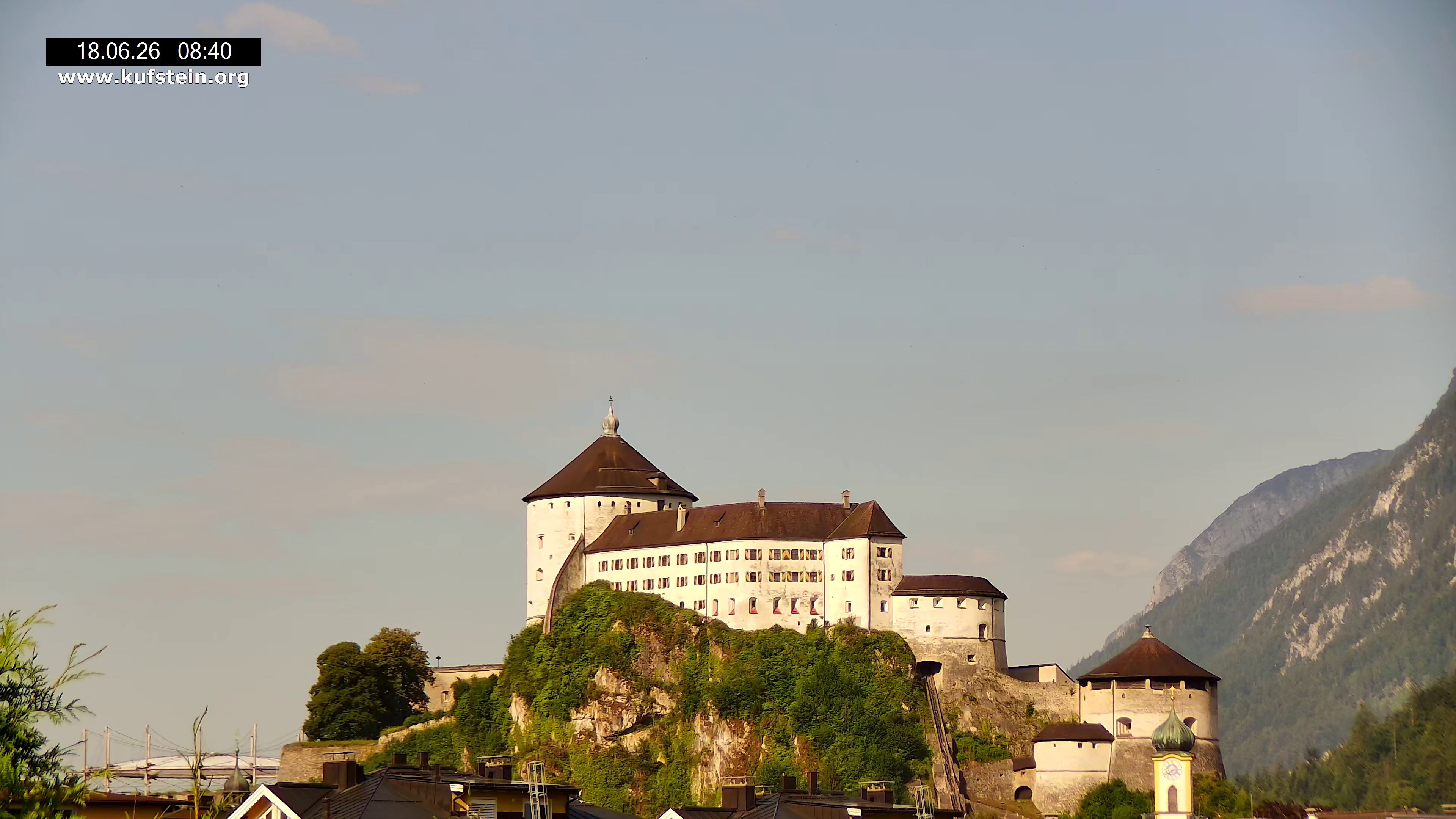 Archiv Foto Webcam Festung Kufstein