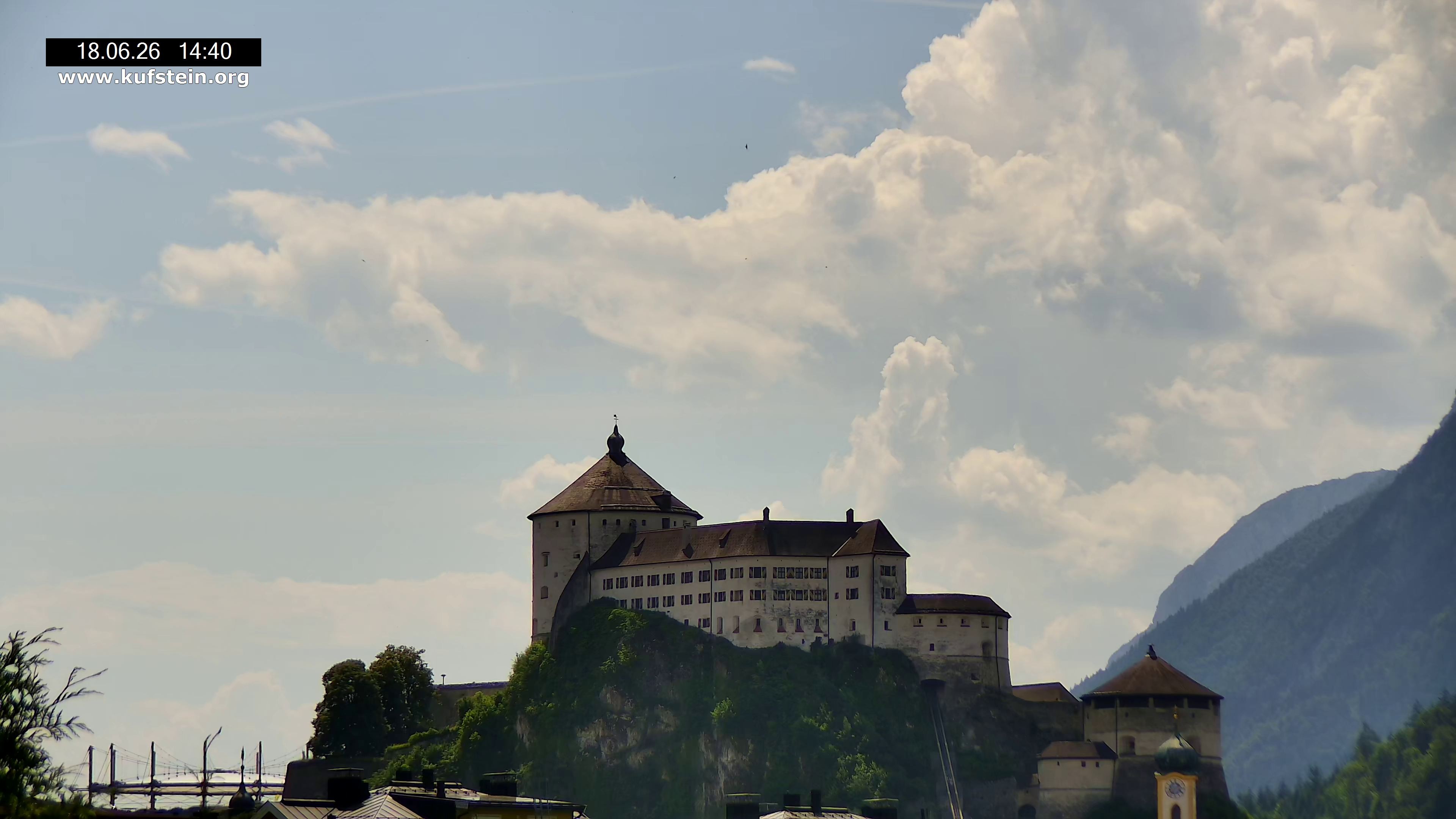 Archiv Foto Webcam Festung Kufstein