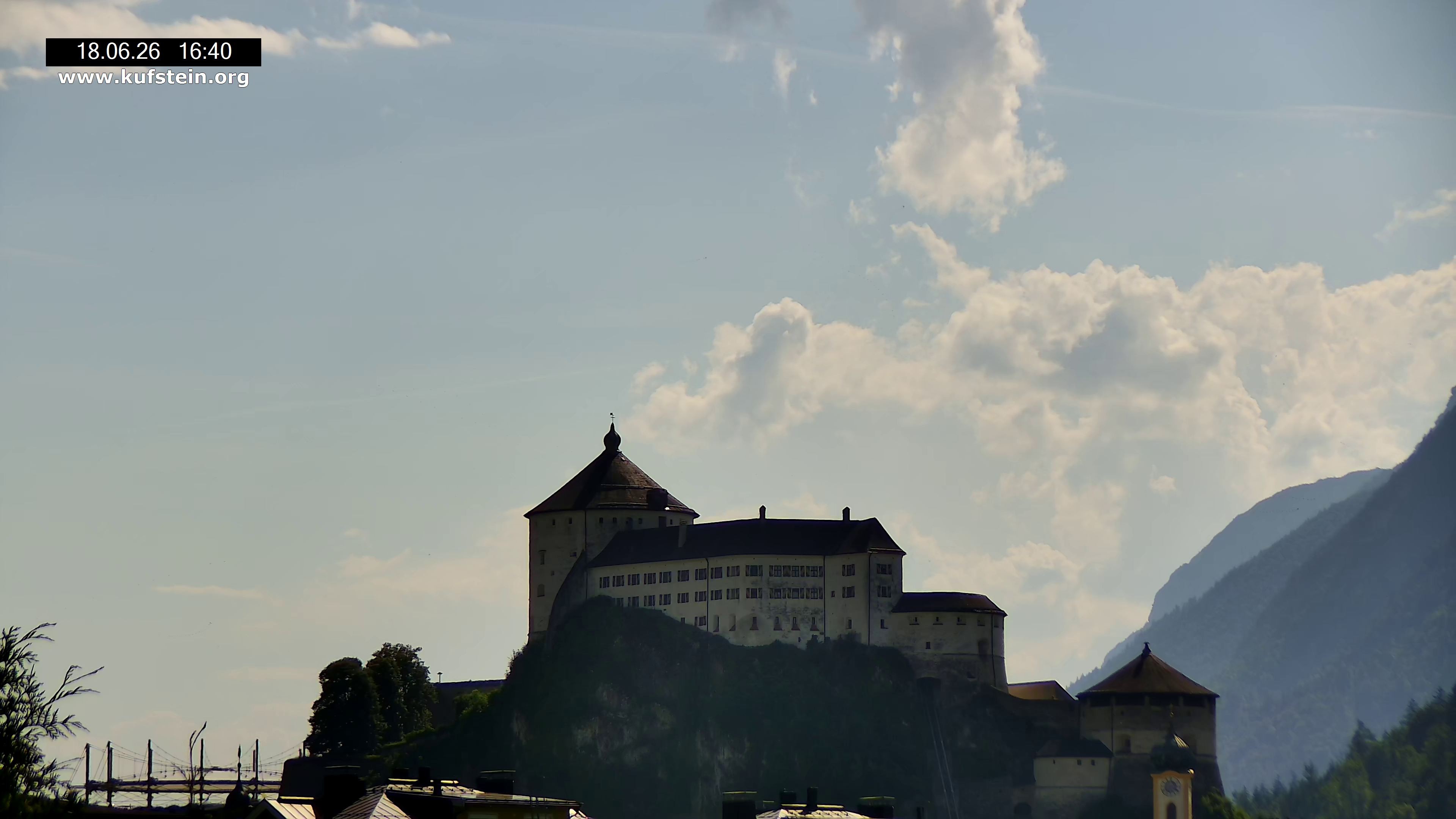 Archiv Foto Webcam Festung Kufstein