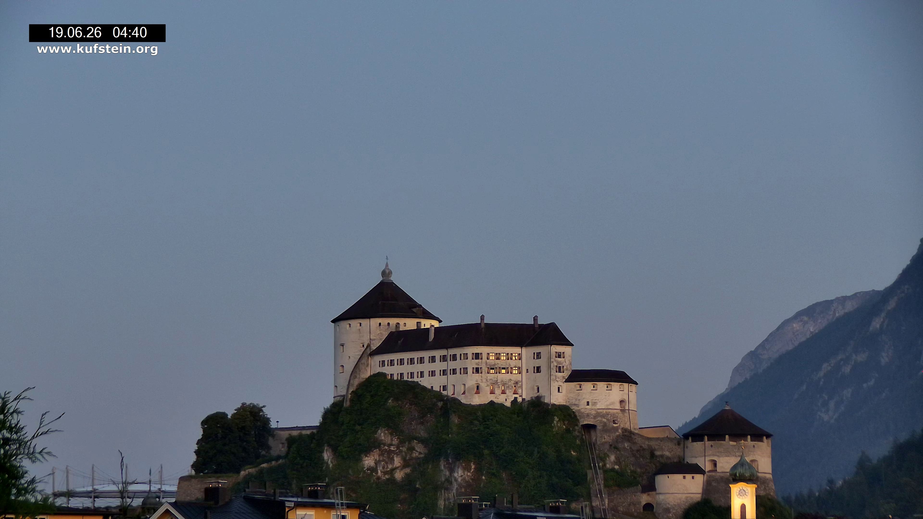 Archiv Foto Webcam Festung Kufstein
