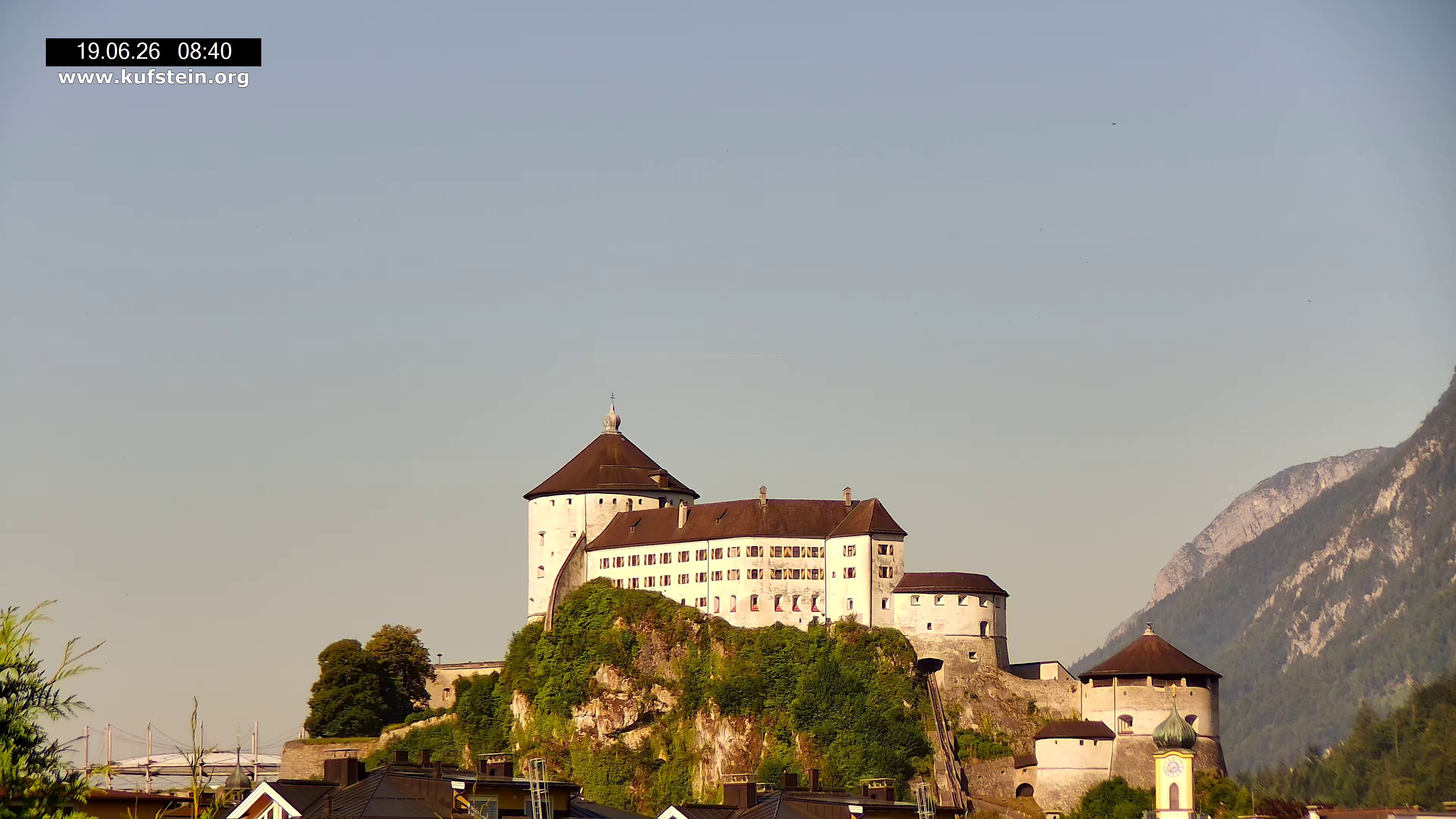 Archiv Foto Webcam Festung Kufstein