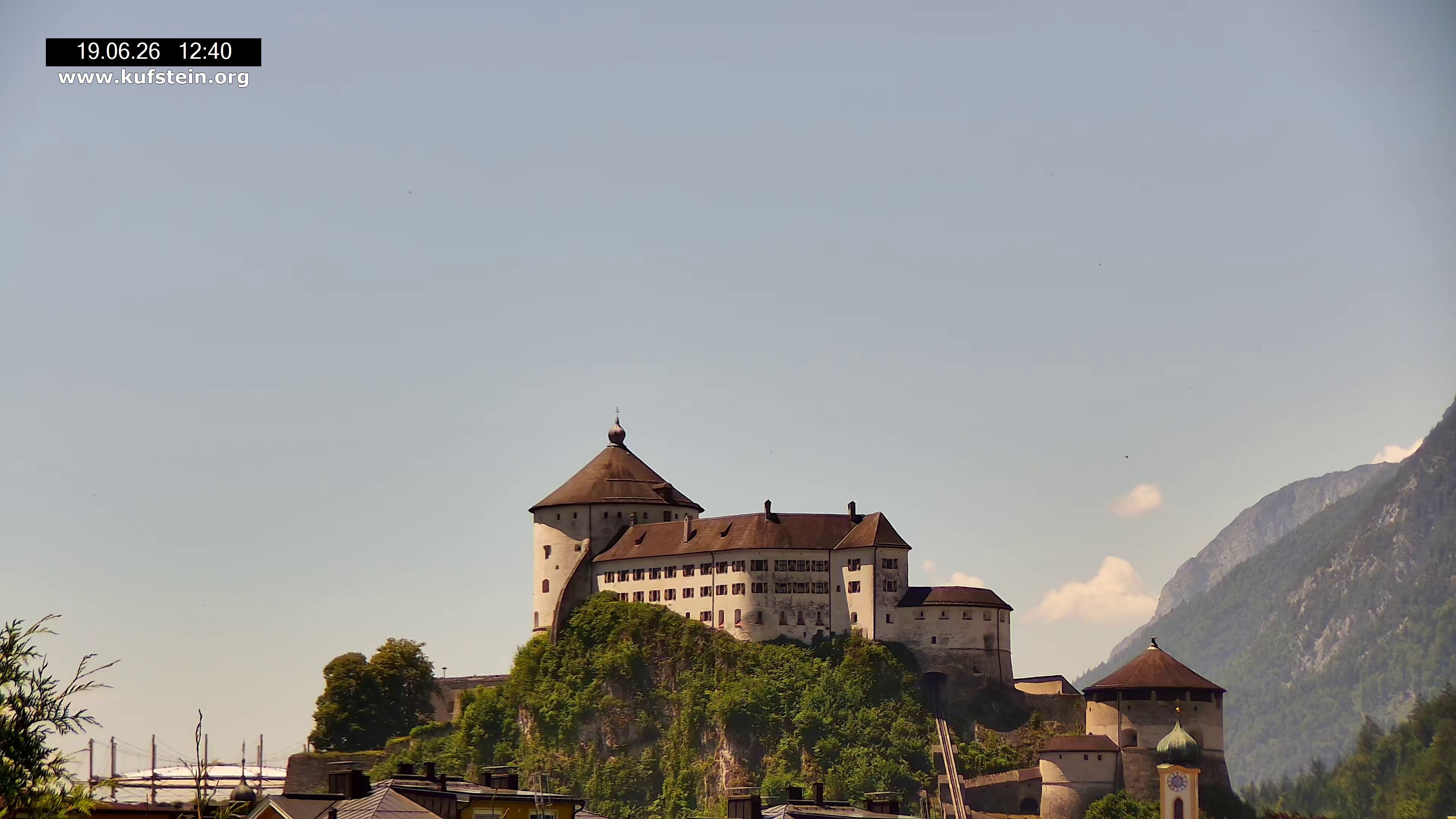 Archiv Foto Webcam Festung Kufstein