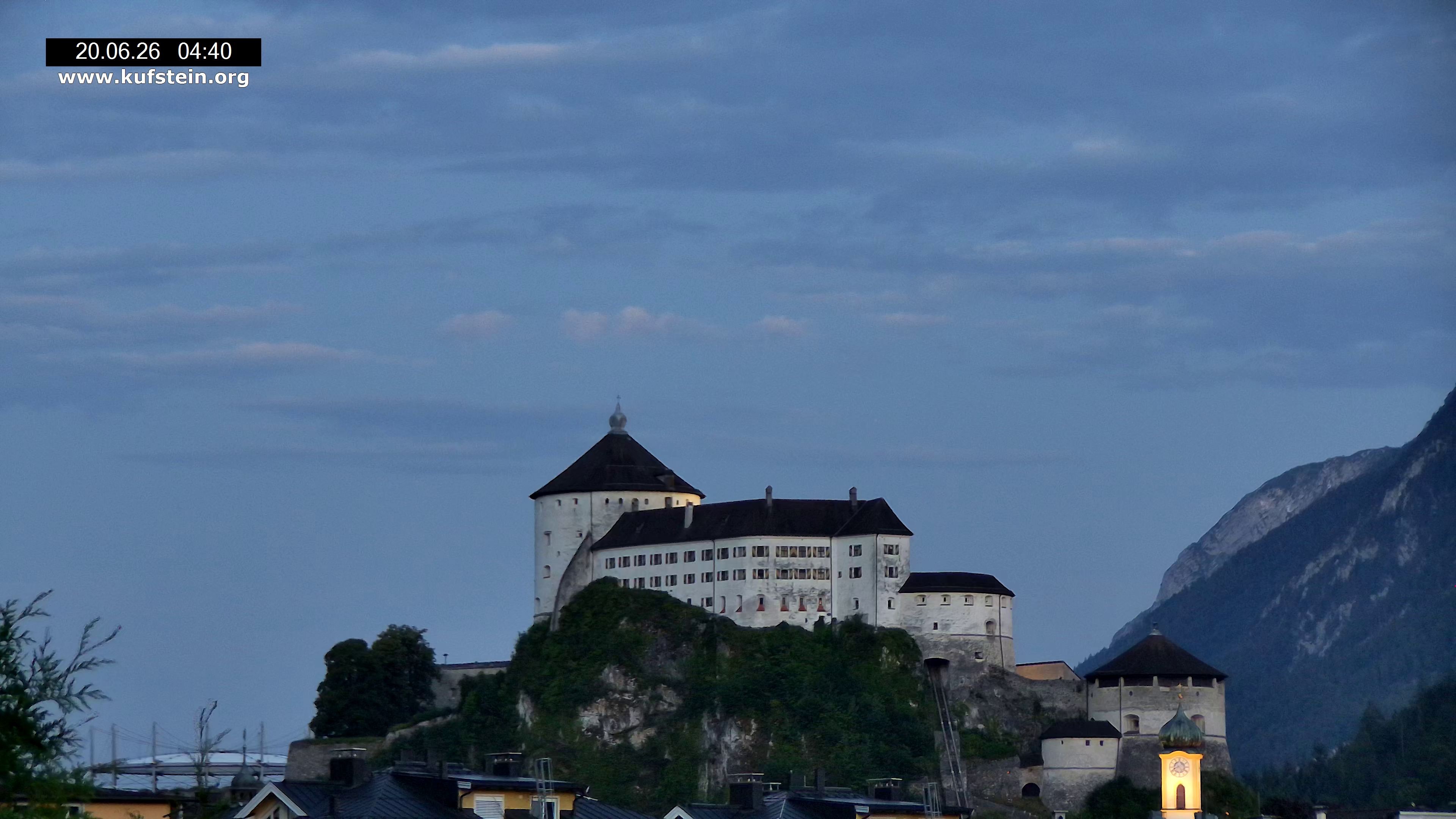 Archiv Foto Webcam Festung Kufstein