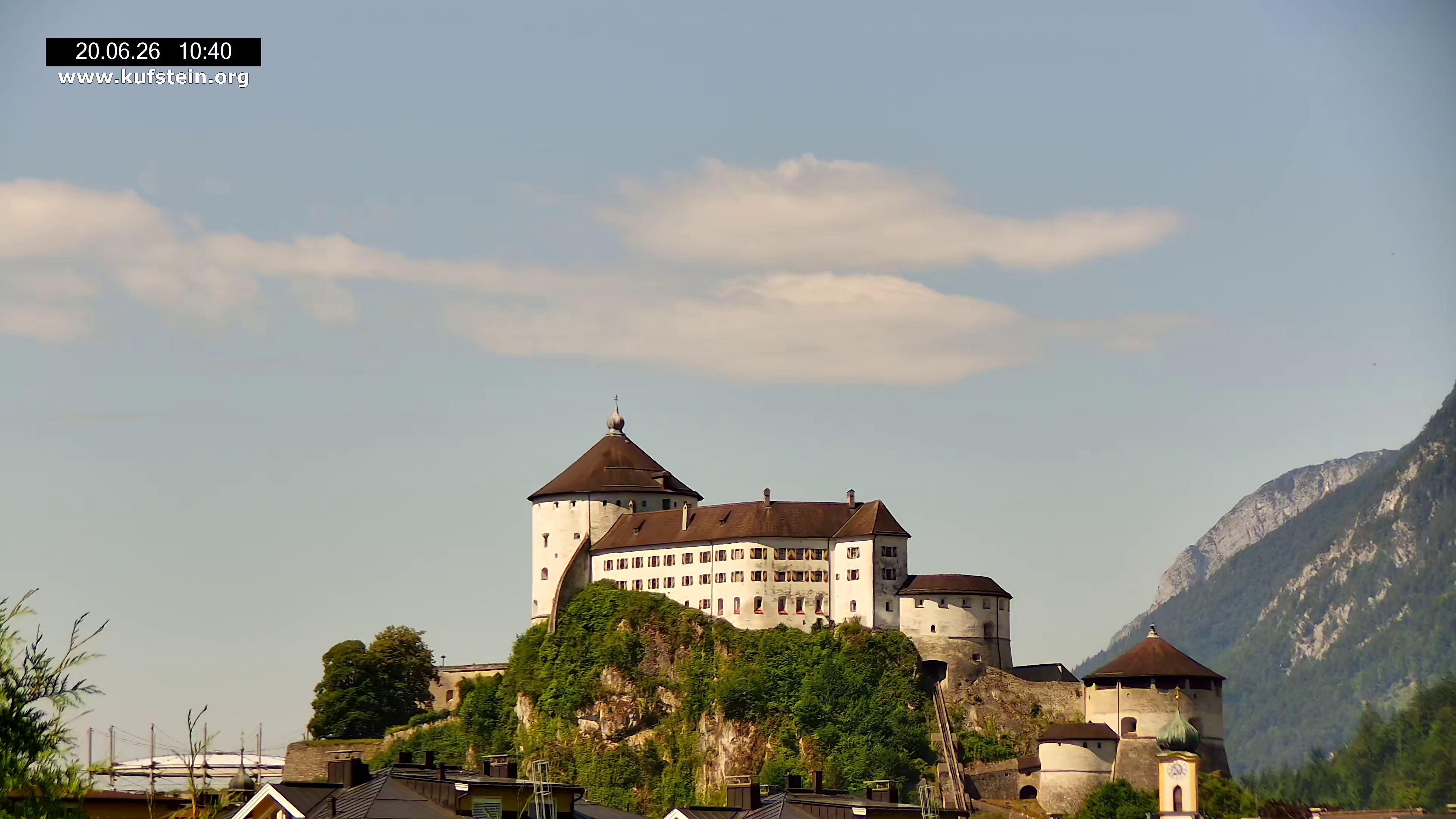 Archiv Foto Webcam Festung Kufstein