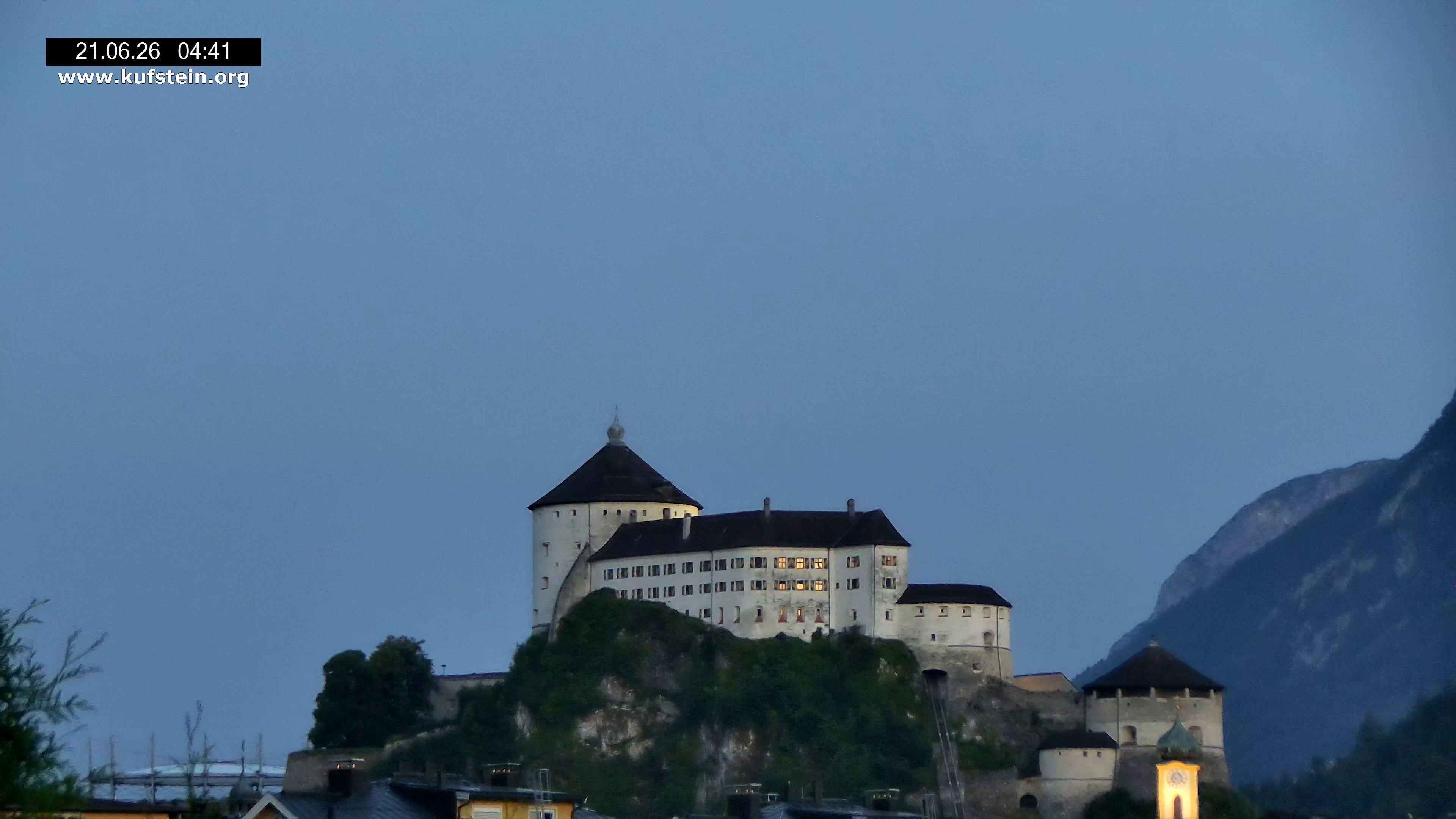 Archiv Foto Webcam Festung Kufstein