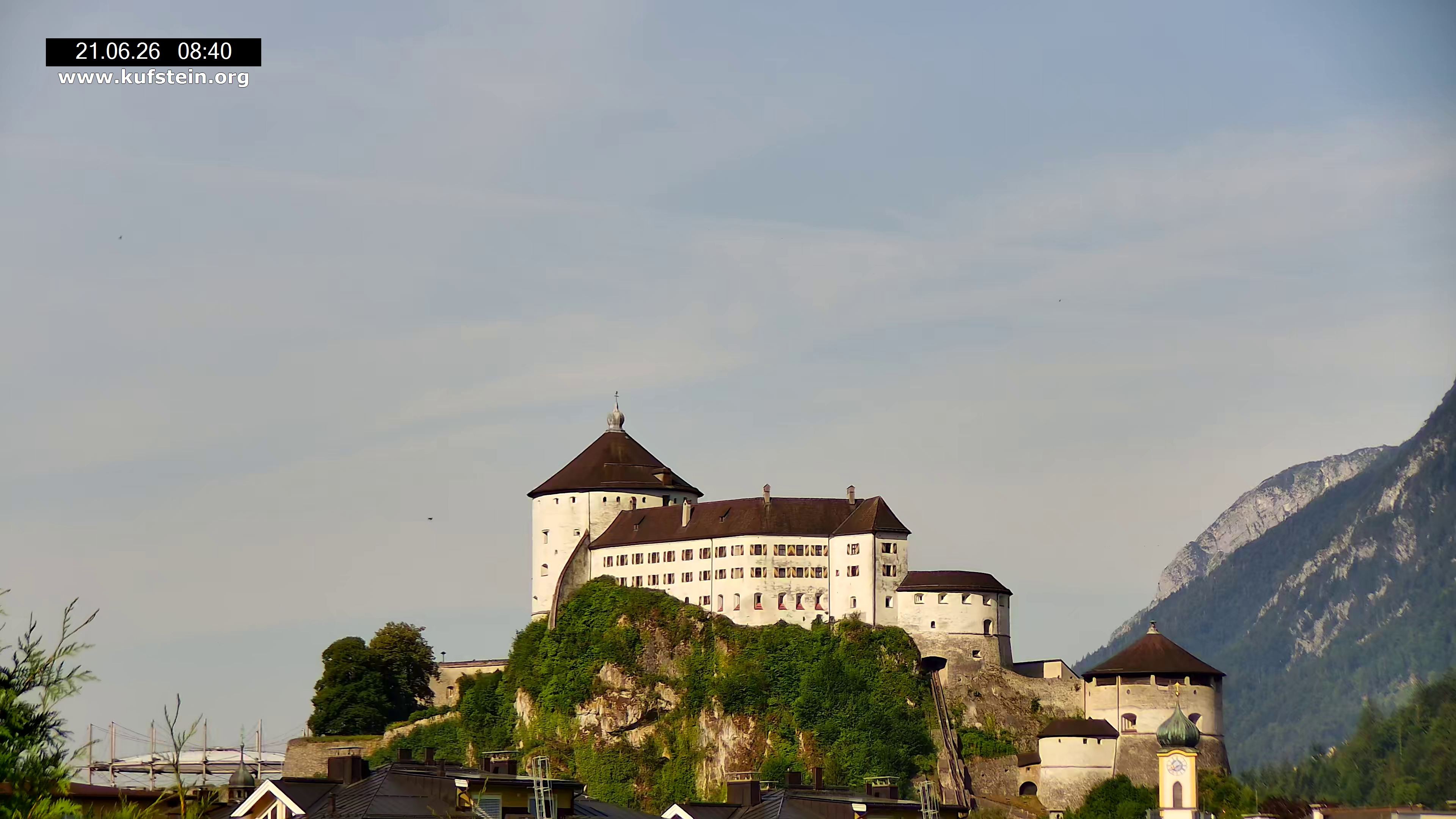 Archiv Foto Webcam Festung Kufstein