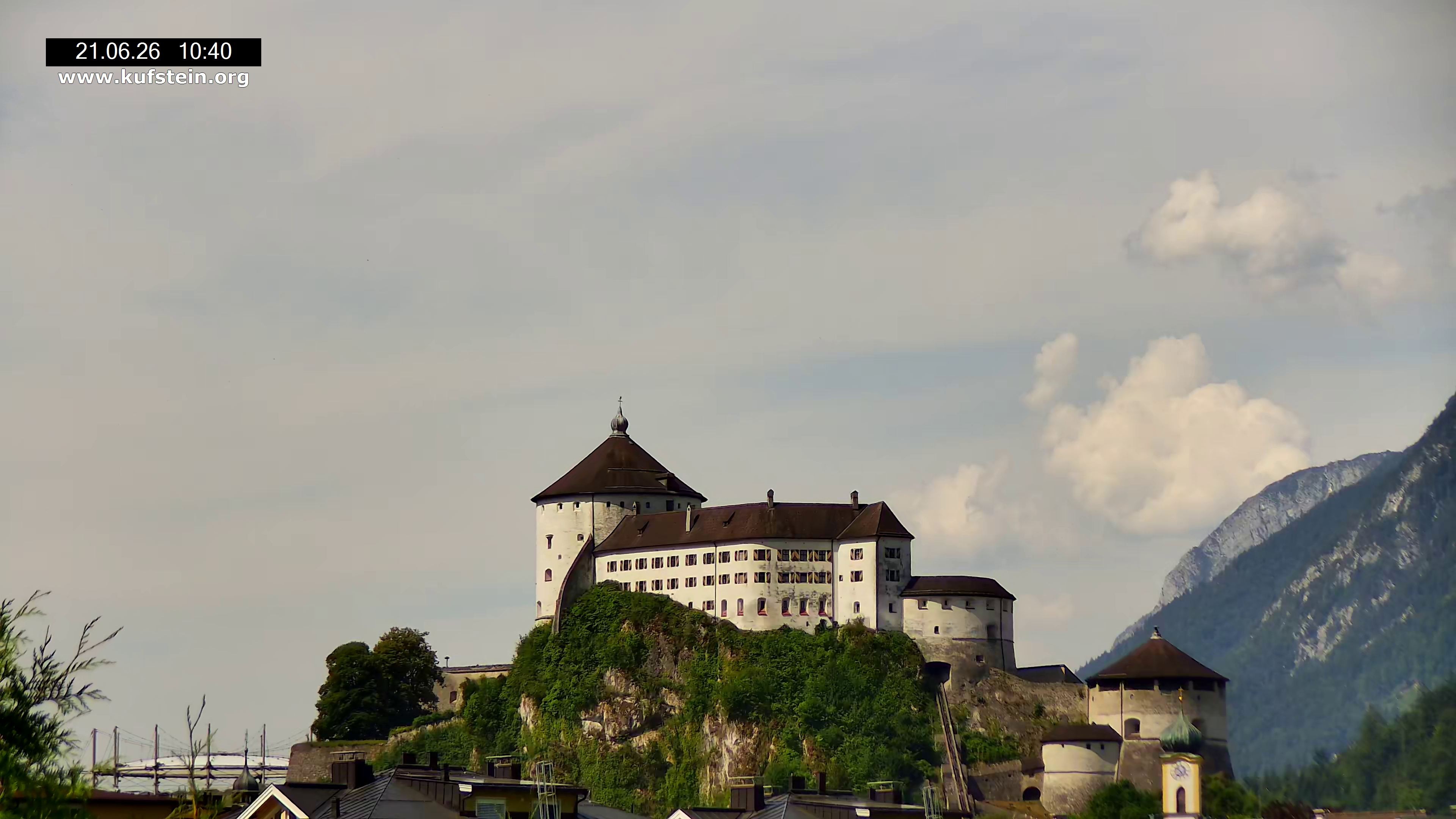 Archiv Foto Webcam Festung Kufstein