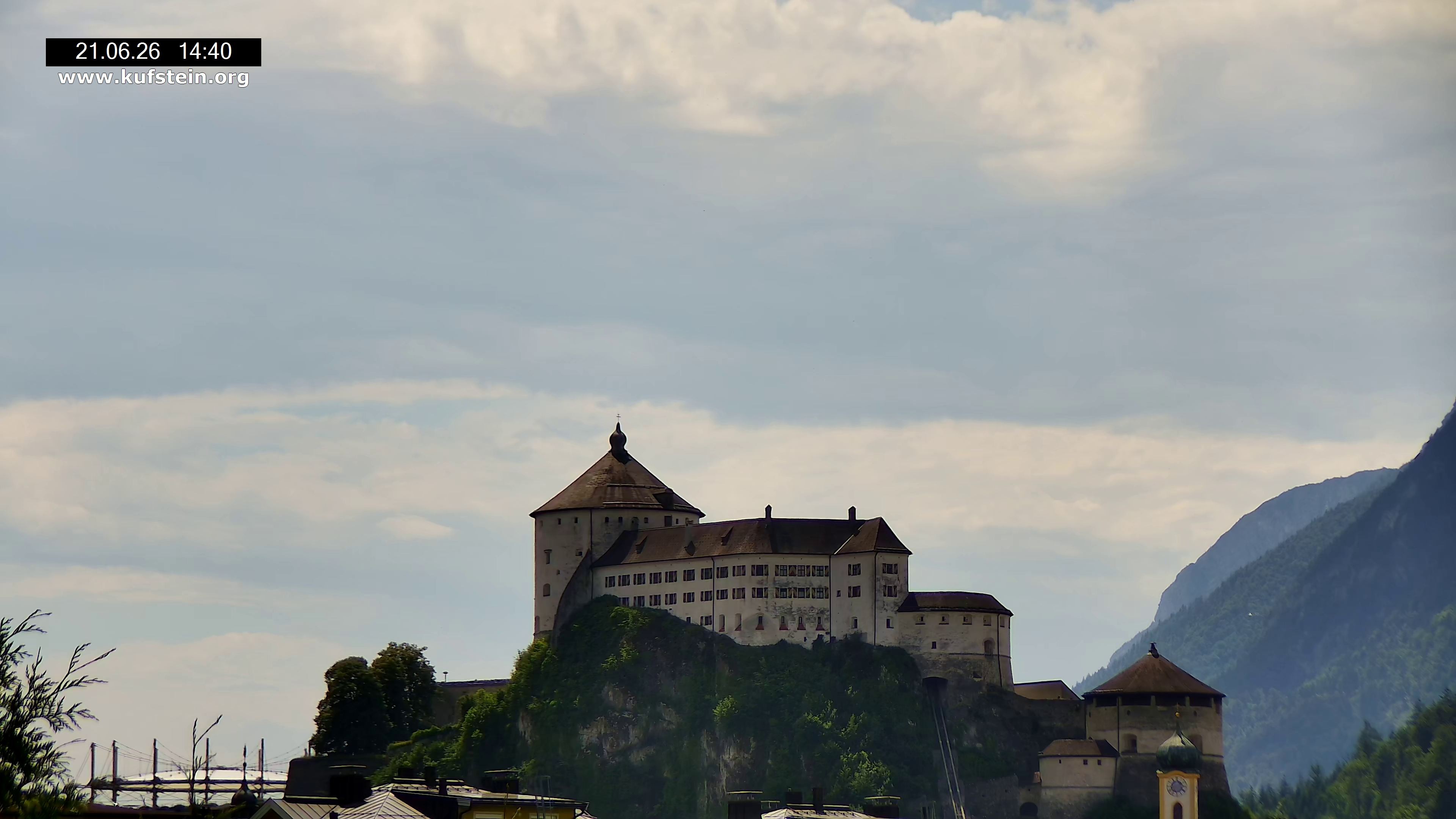 Archiv Foto Webcam Festung Kufstein