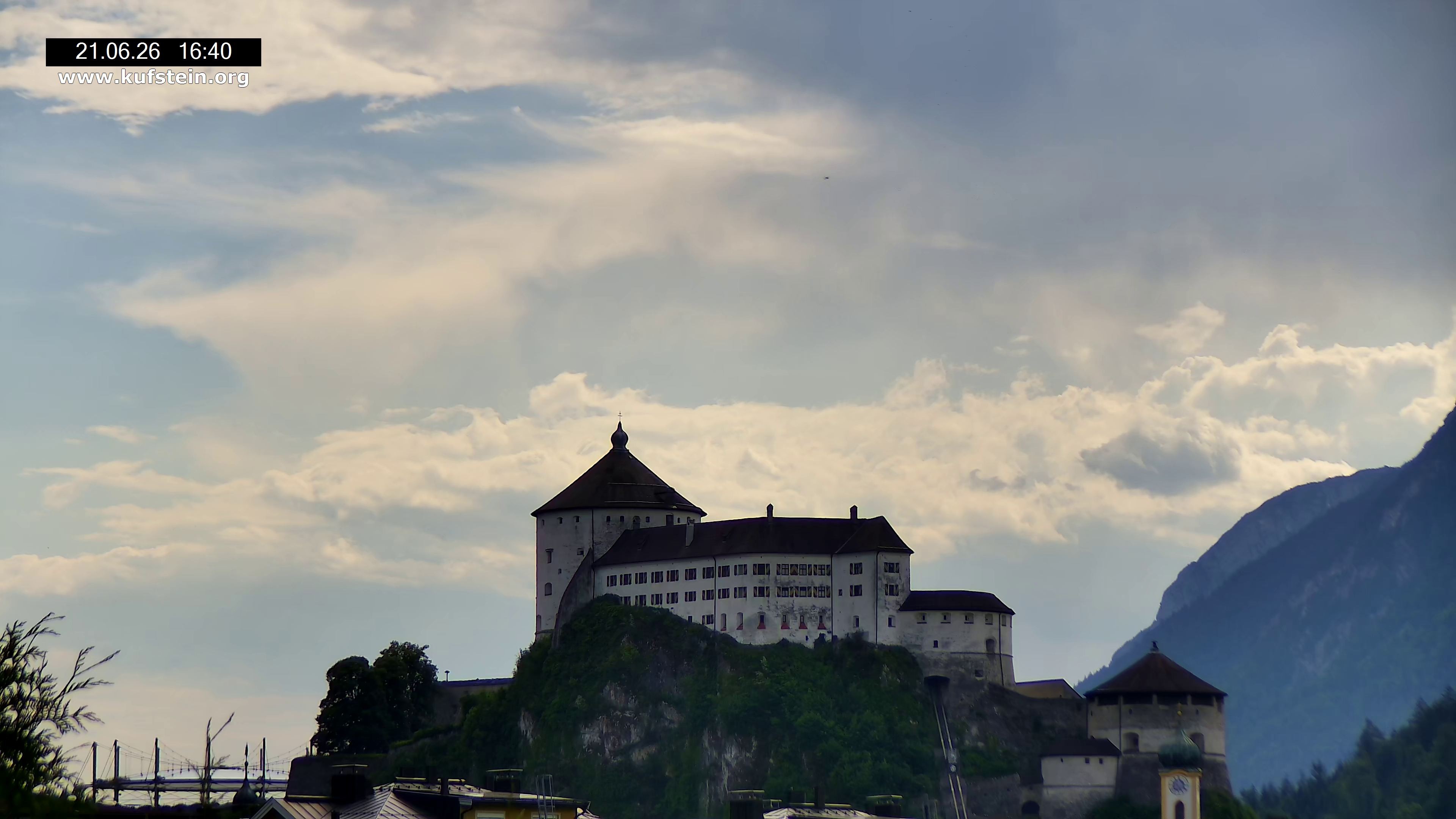Archiv Foto Webcam Festung Kufstein