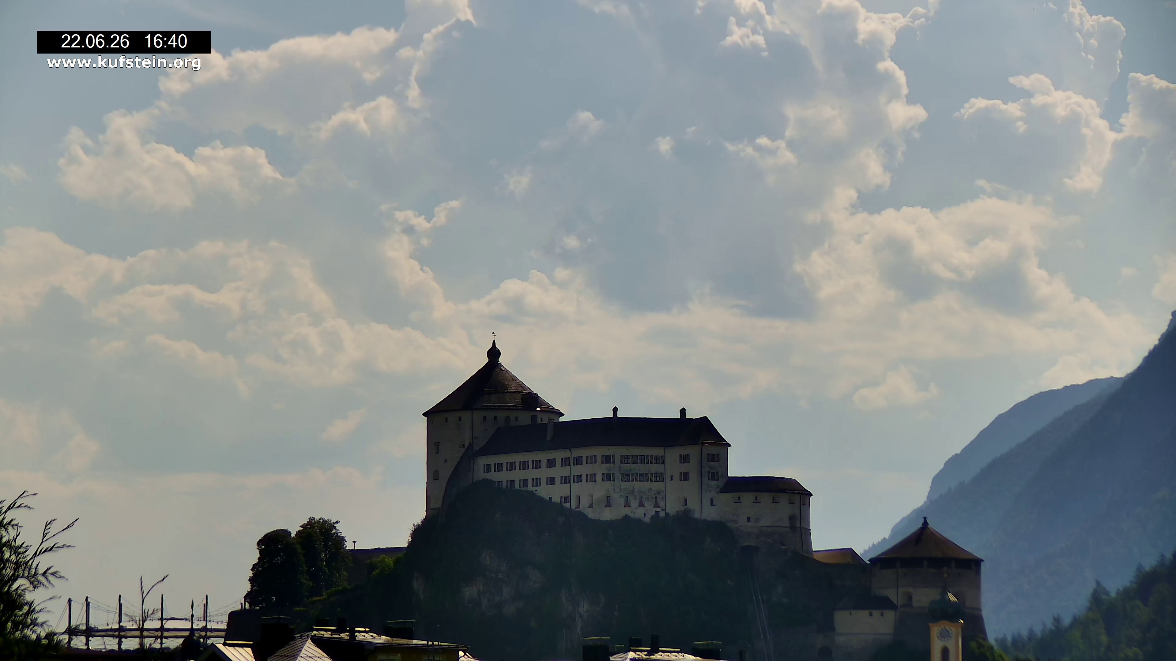 Archiv Foto Webcam Festung Kufstein