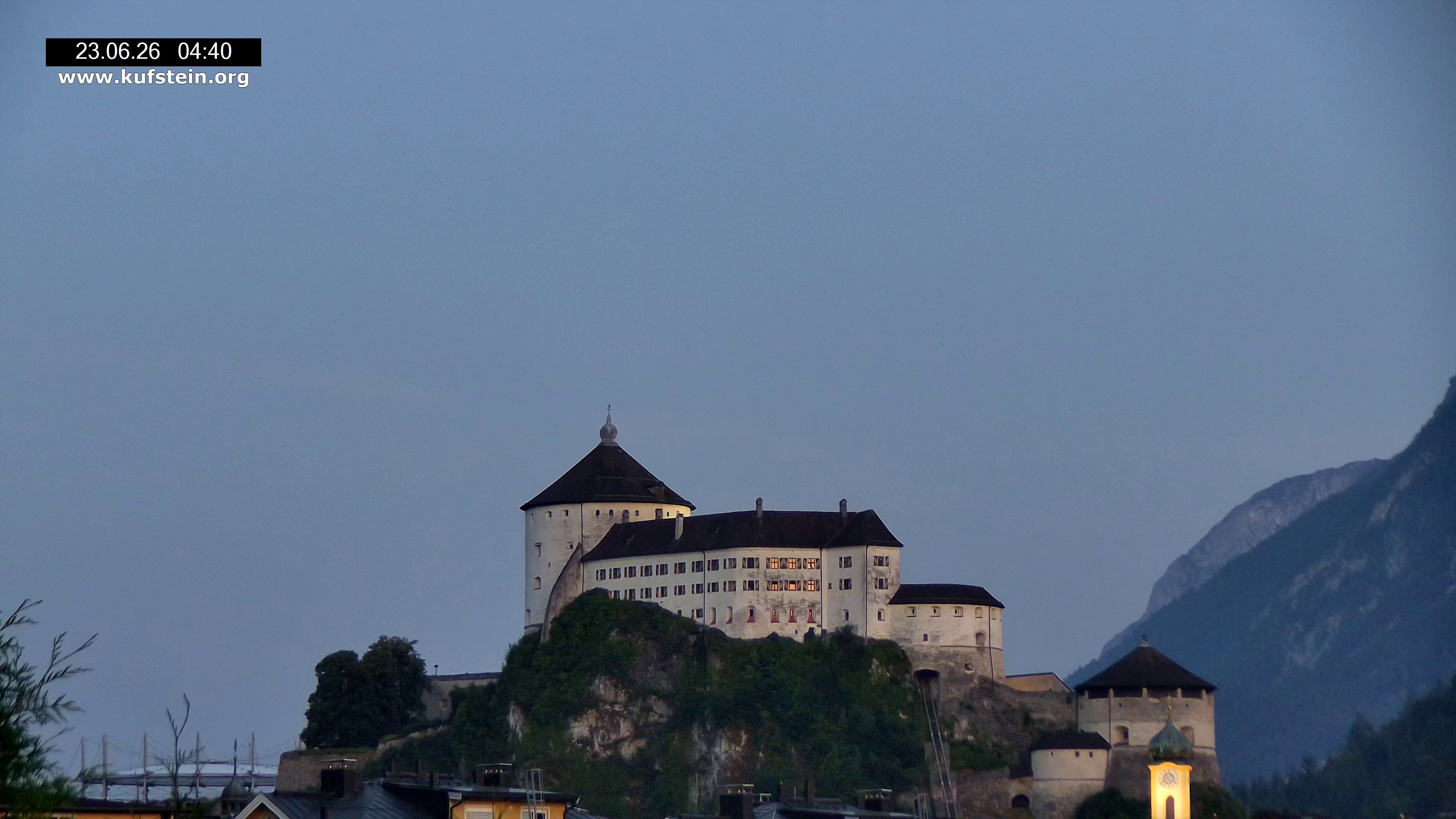 Archiv Foto Webcam Festung Kufstein