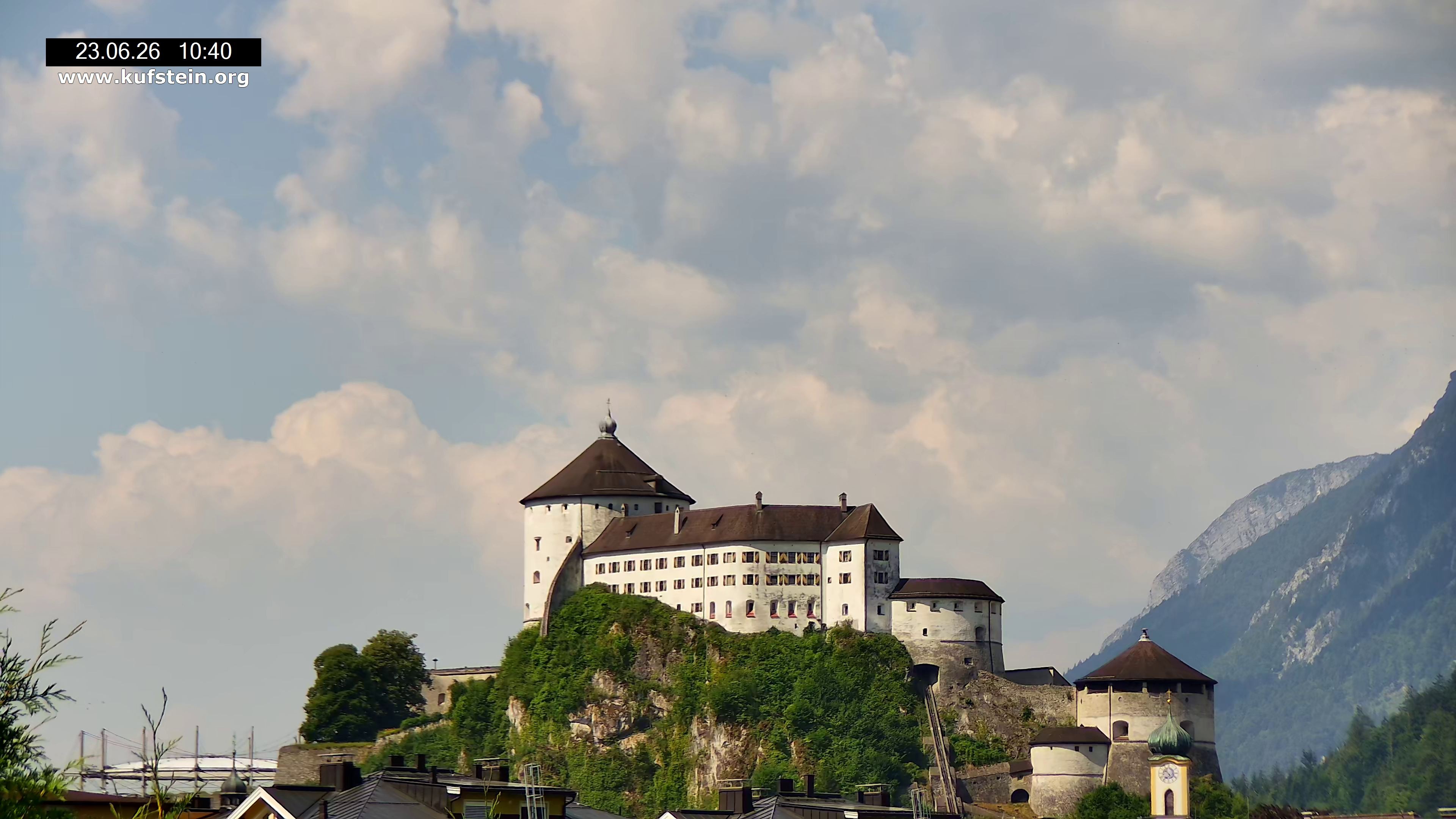 Archiv Foto Webcam Festung Kufstein