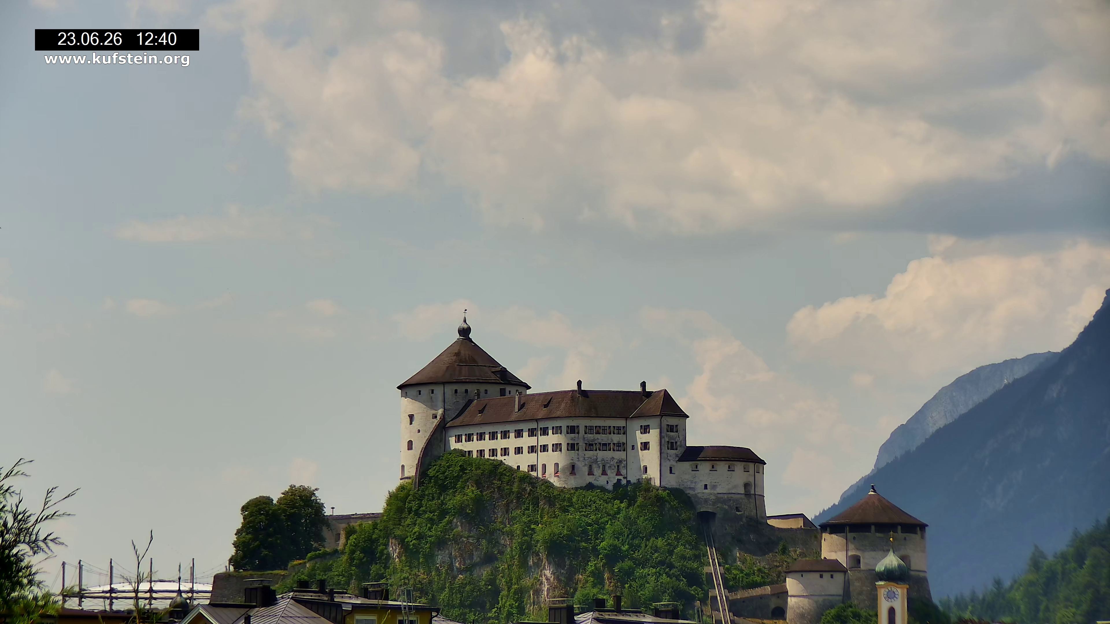 Archiv Foto Webcam Festung Kufstein