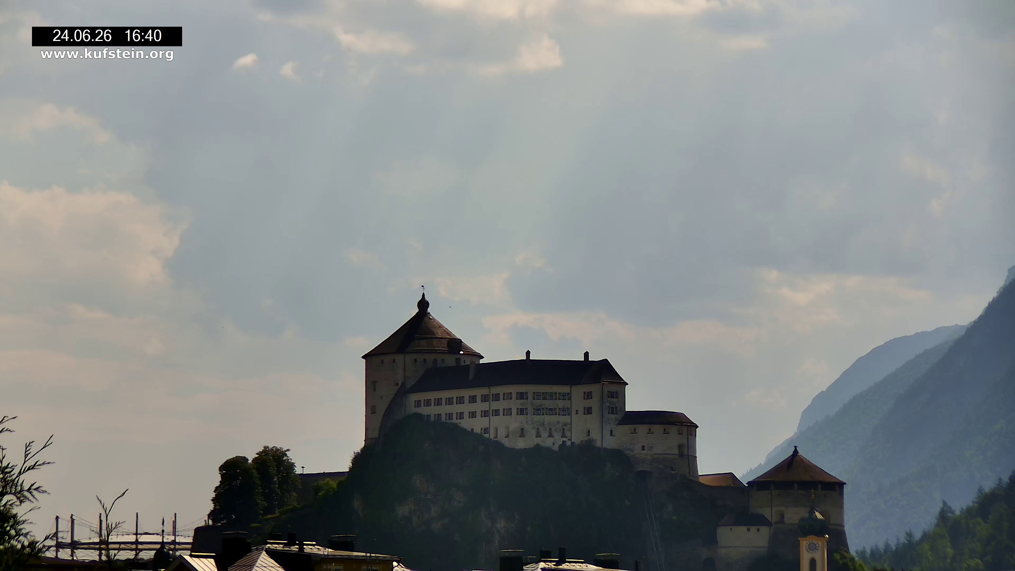 Archived image Webcam Kufstein Fortress