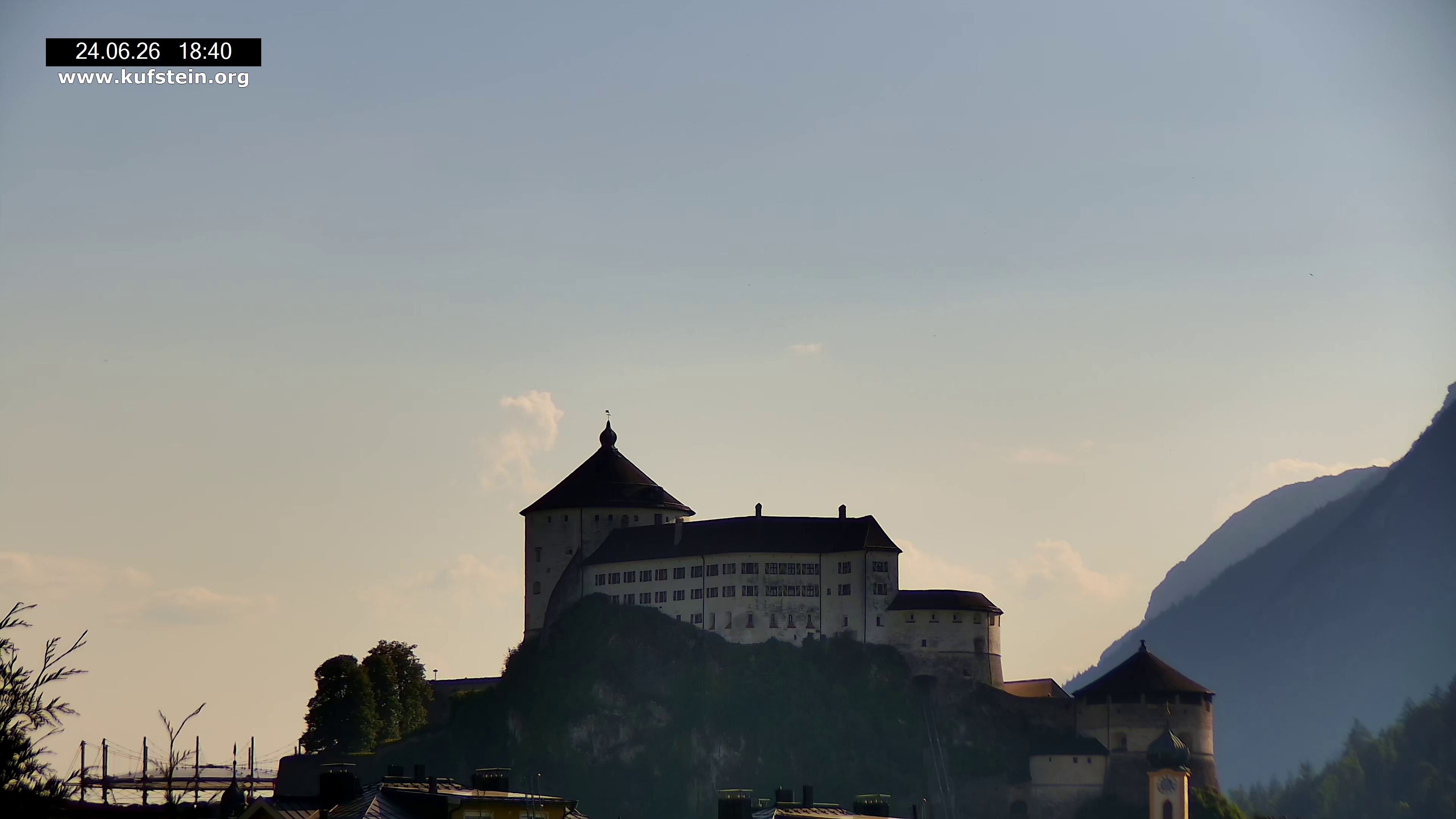 Archived image Webcam Kufstein Fortress