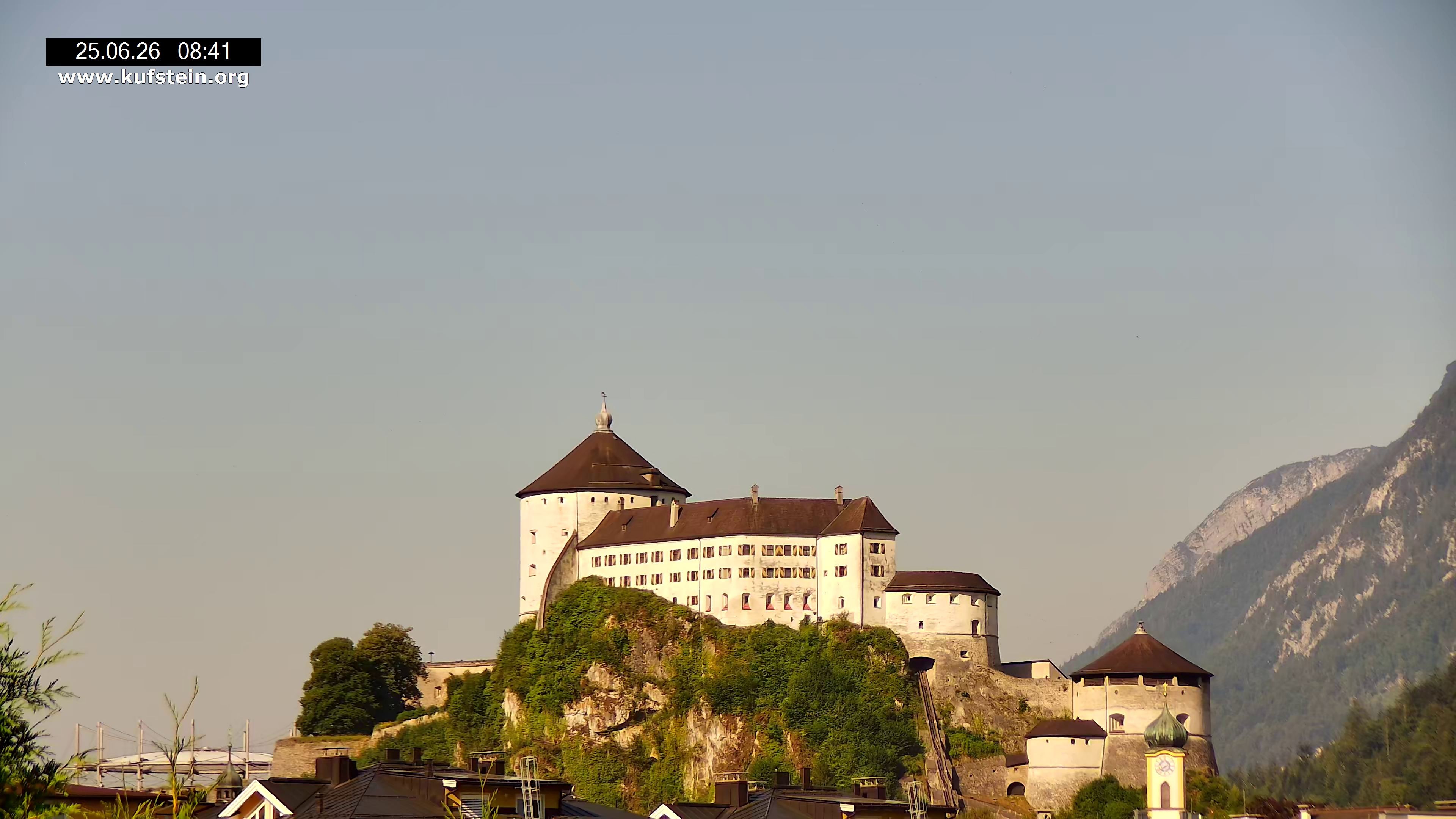 Archiv Foto Webcam Festung Kufstein