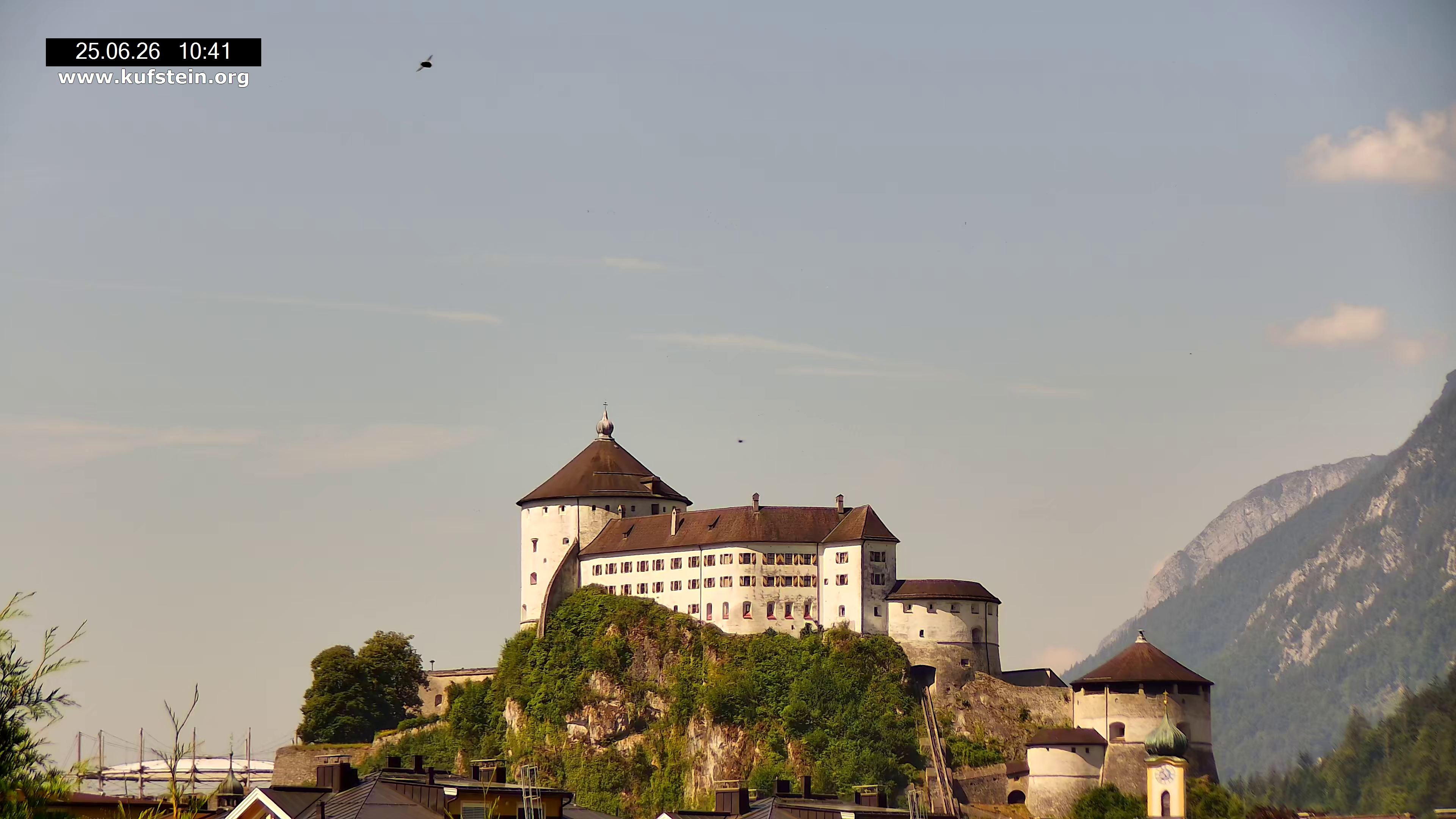 Archiv Foto Webcam Festung Kufstein