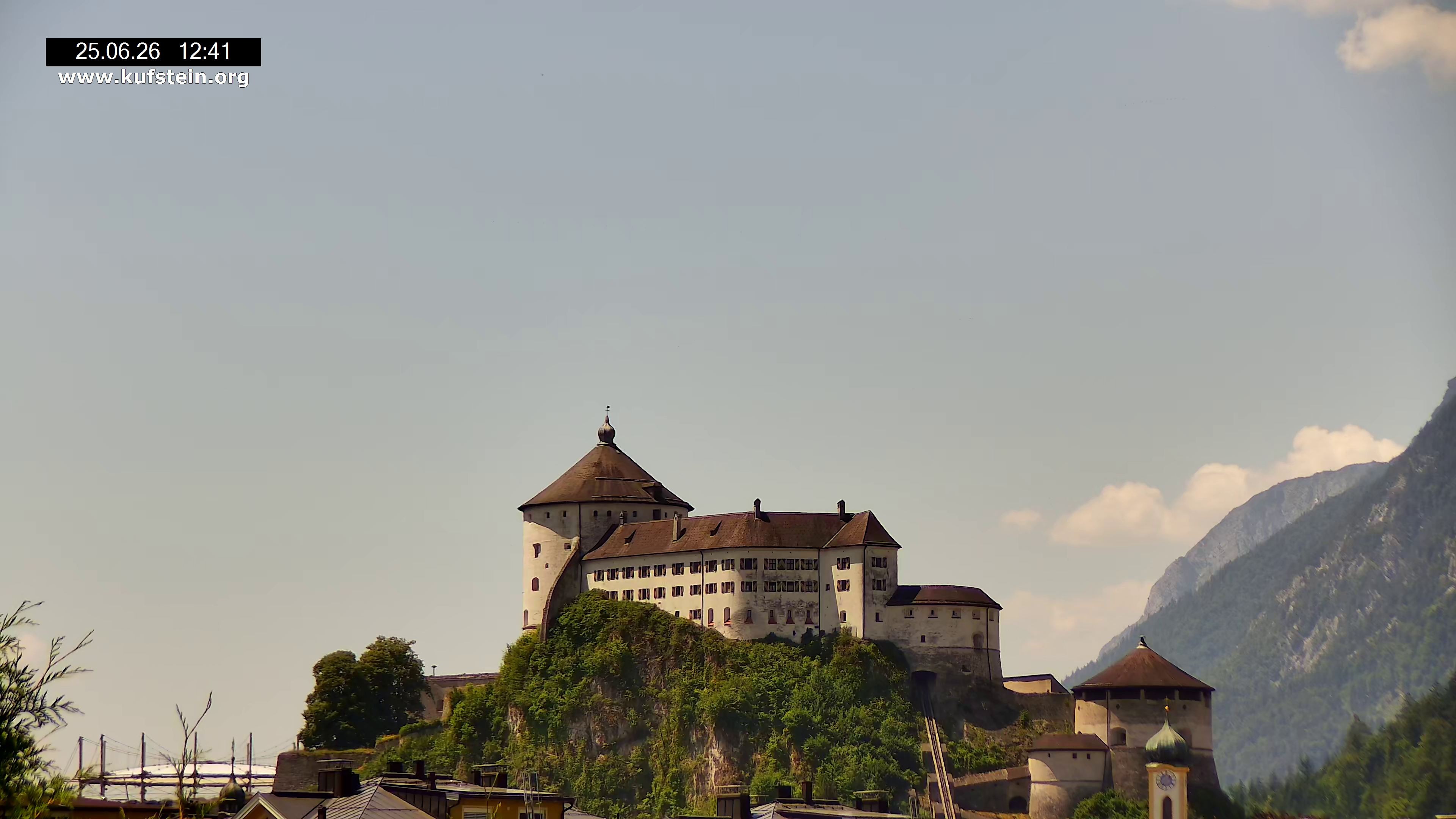 Archiv Foto Webcam Festung Kufstein
