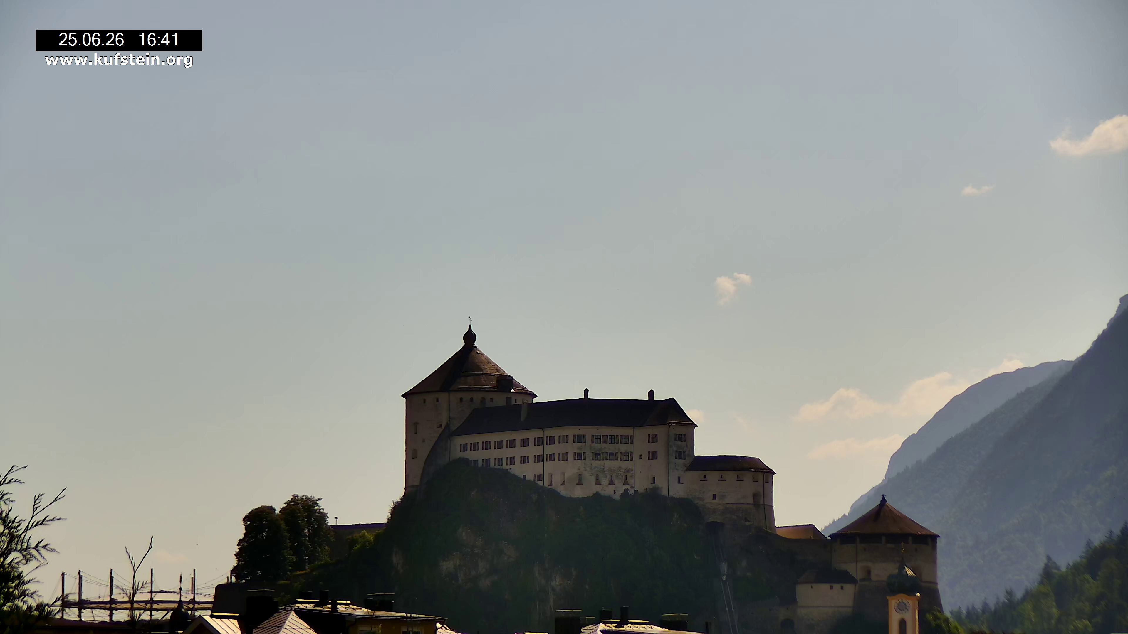 Archiv Foto Webcam Festung Kufstein