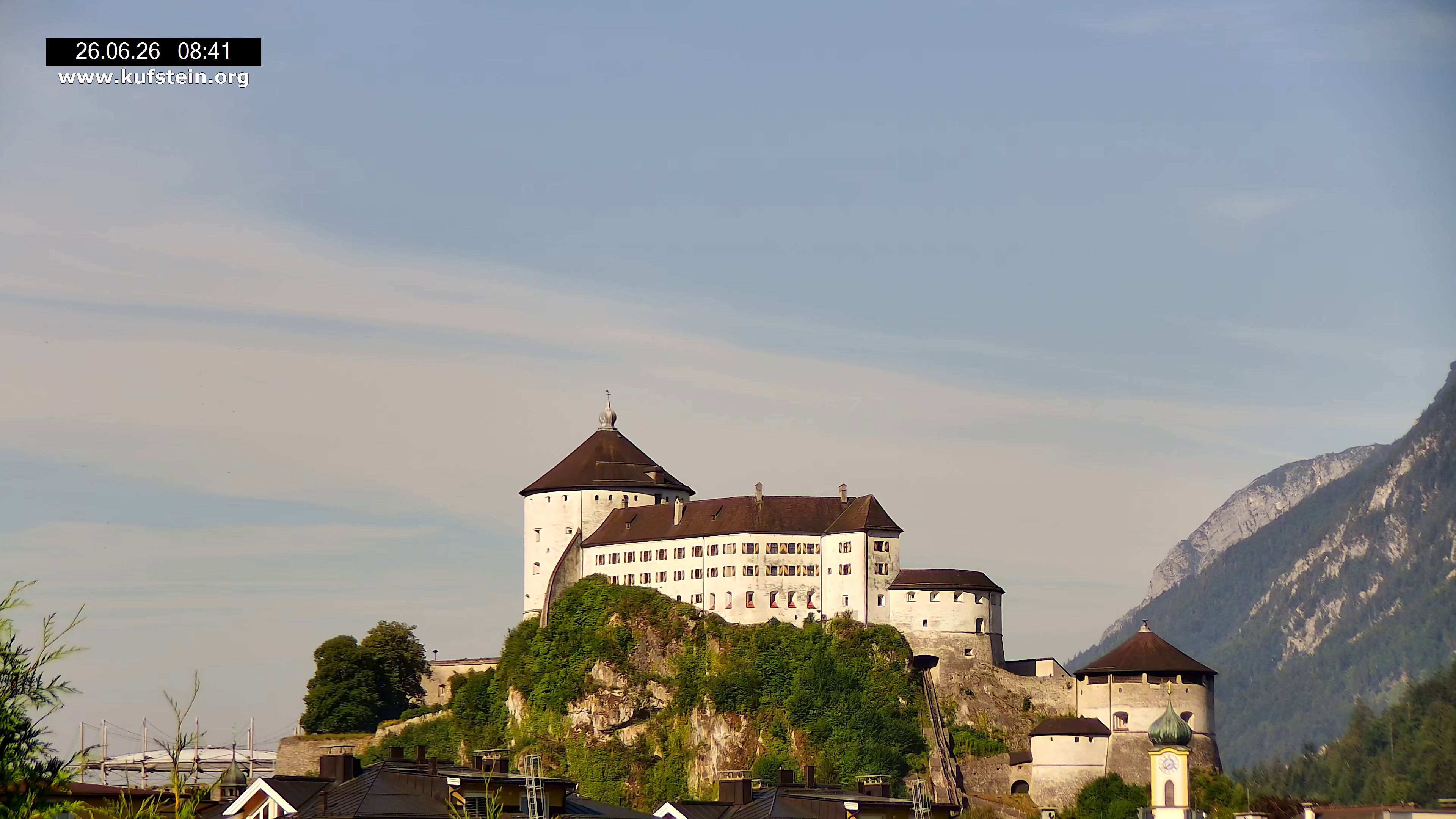 Archiv Foto Webcam Festung Kufstein