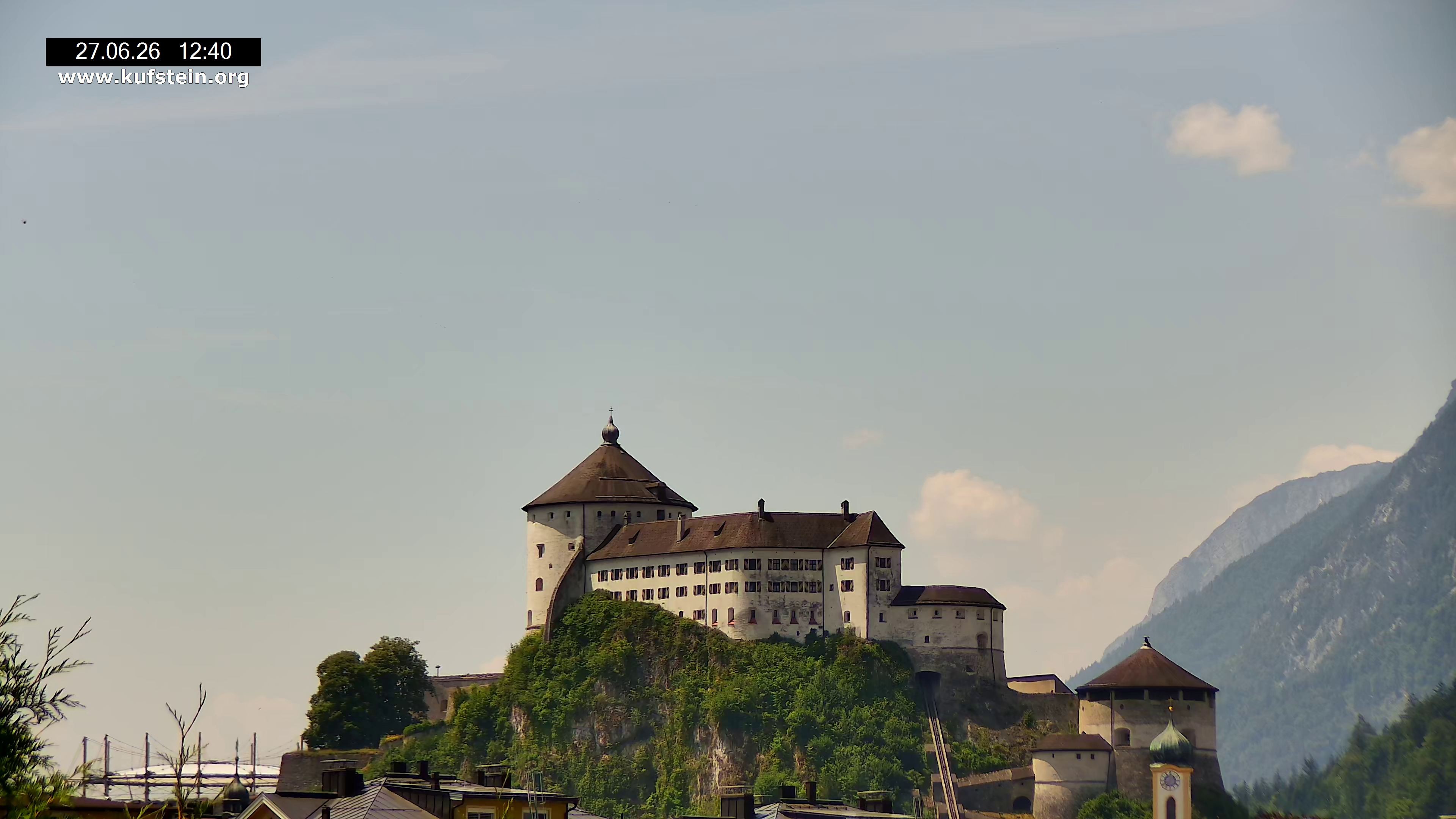Archived image Webcam Kufstein Fortress