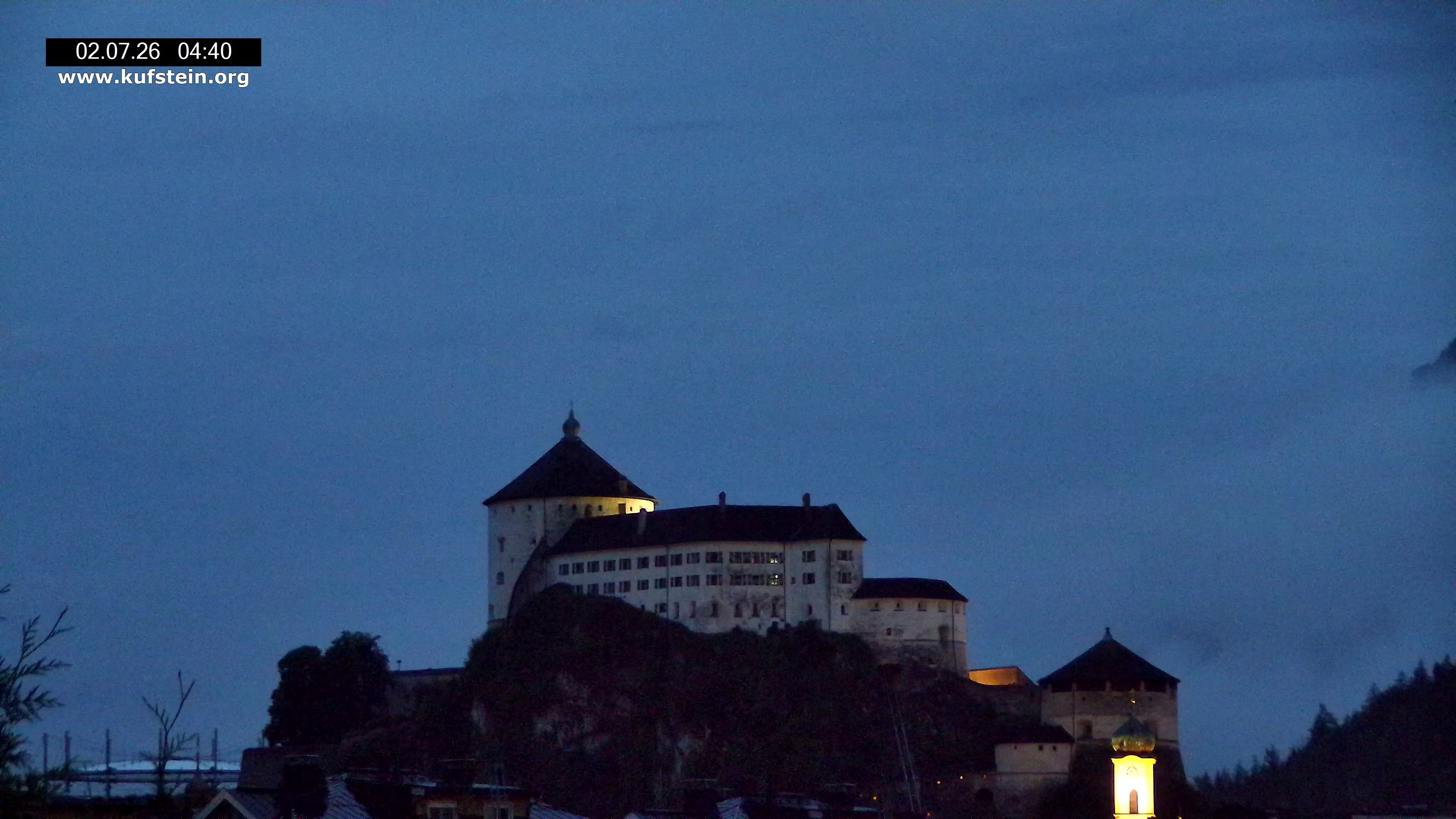 Archiv Foto Webcam Festung Kufstein
