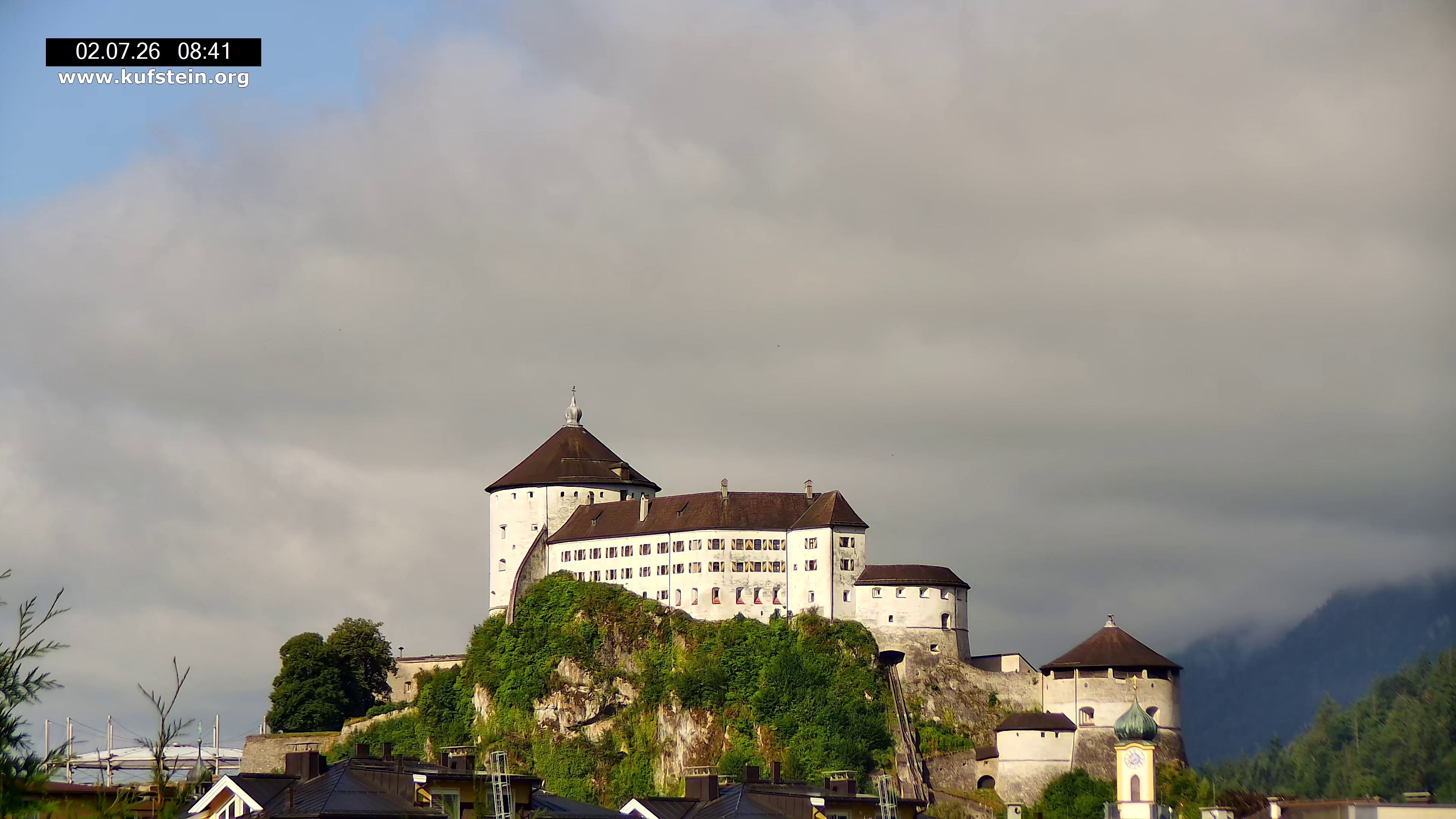 Archiv Foto Webcam Festung Kufstein