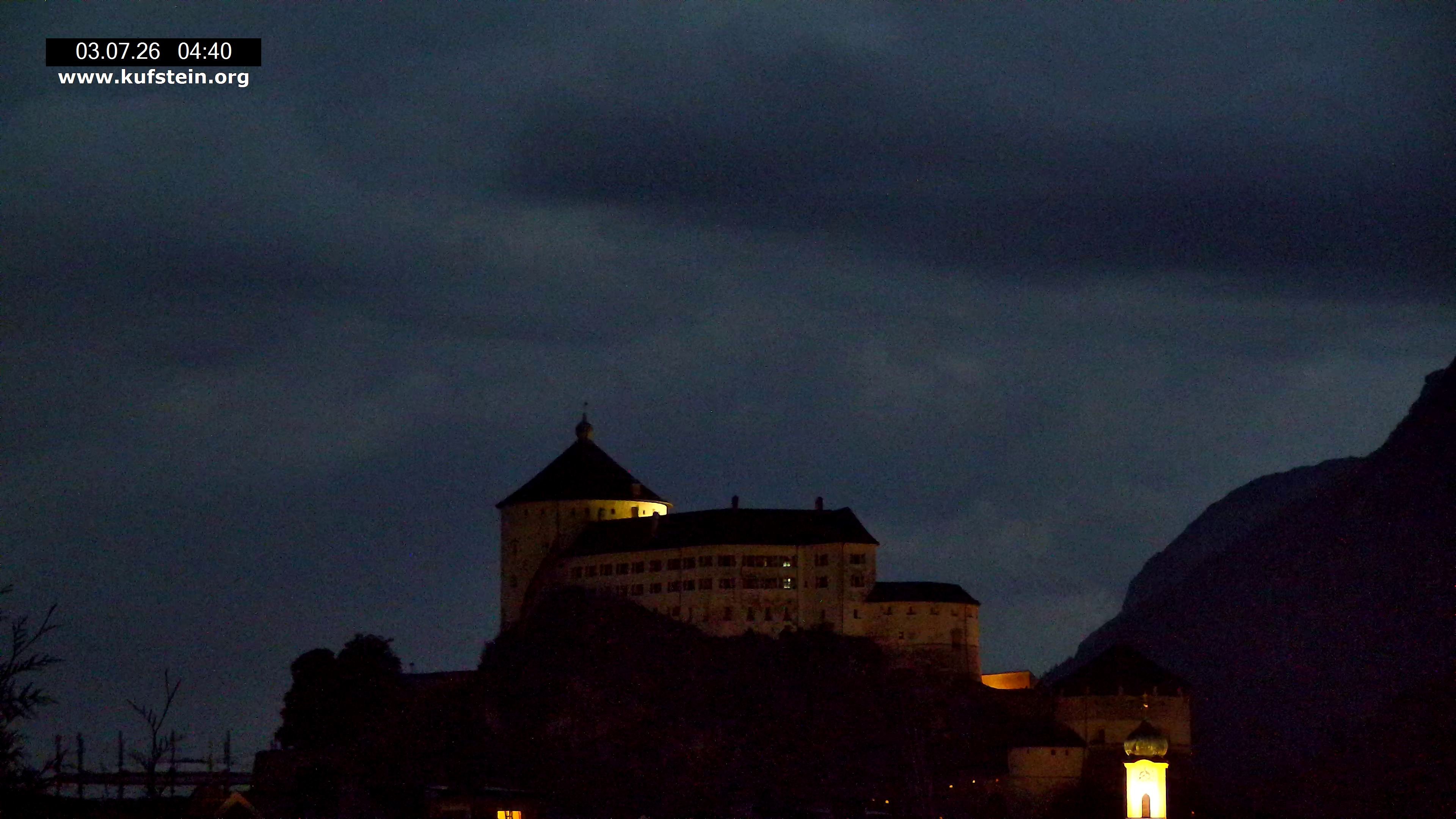 Archiv Foto Webcam Festung Kufstein