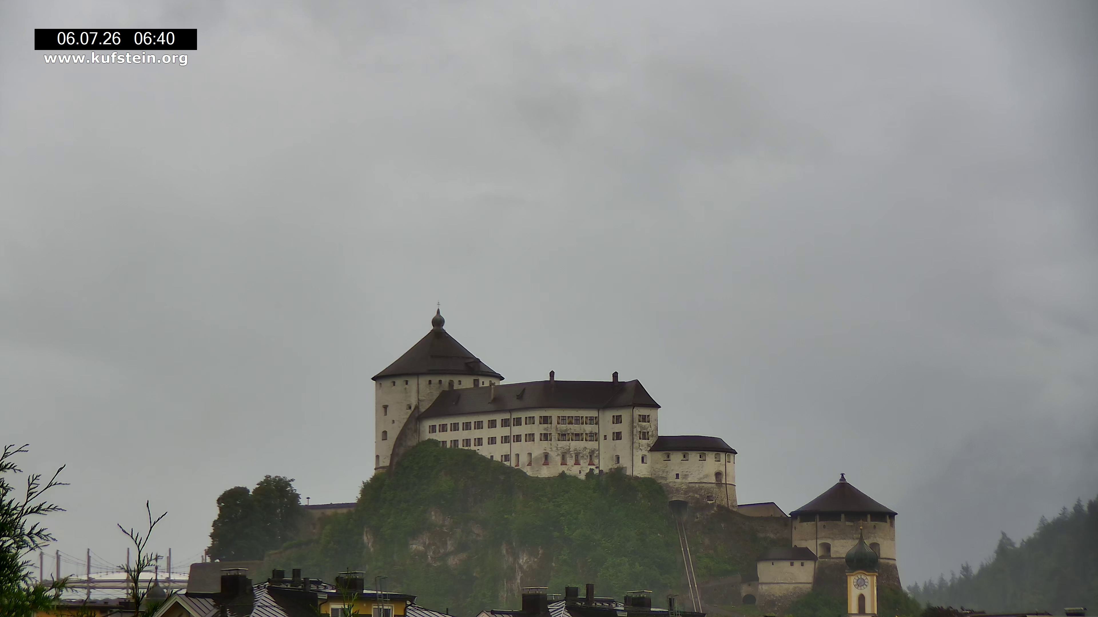 Archiv Foto Webcam Festung Kufstein