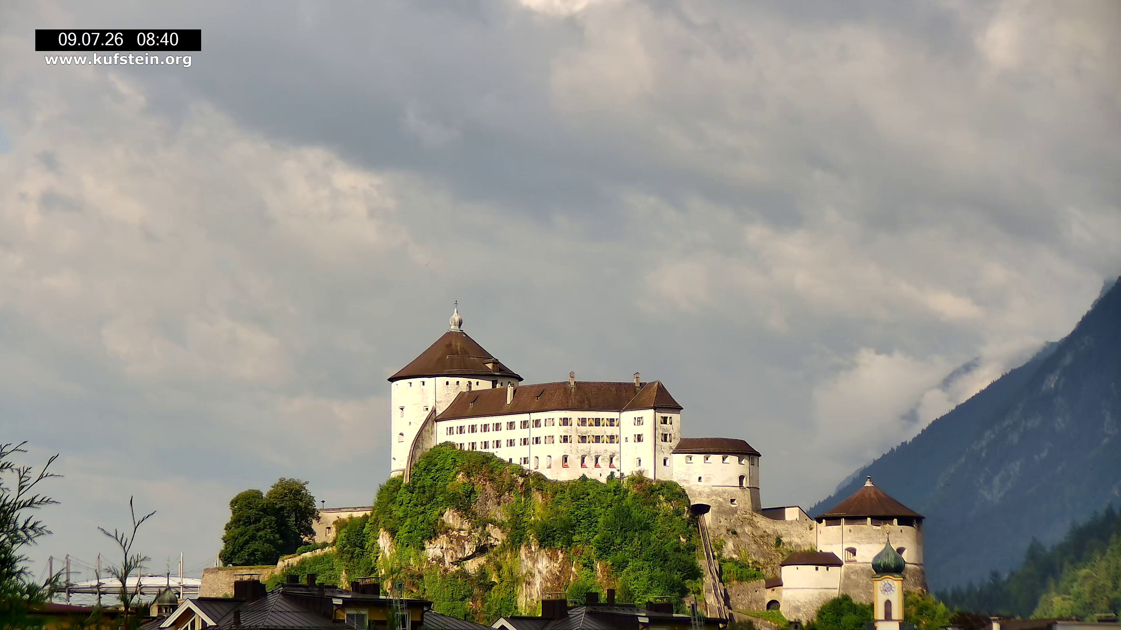 Archiv Foto Webcam Festung Kufstein