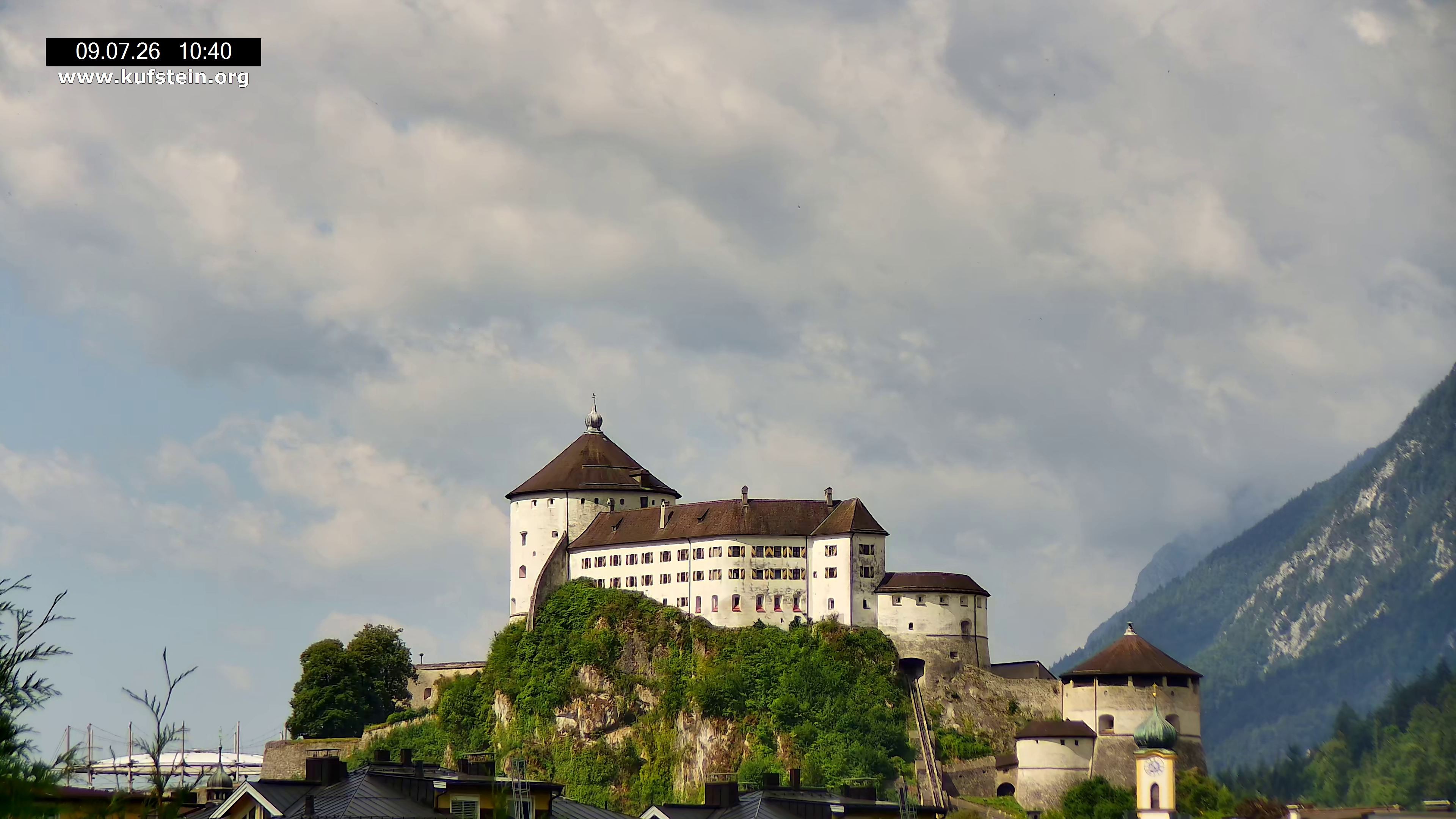 Archiv Foto Webcam Festung Kufstein